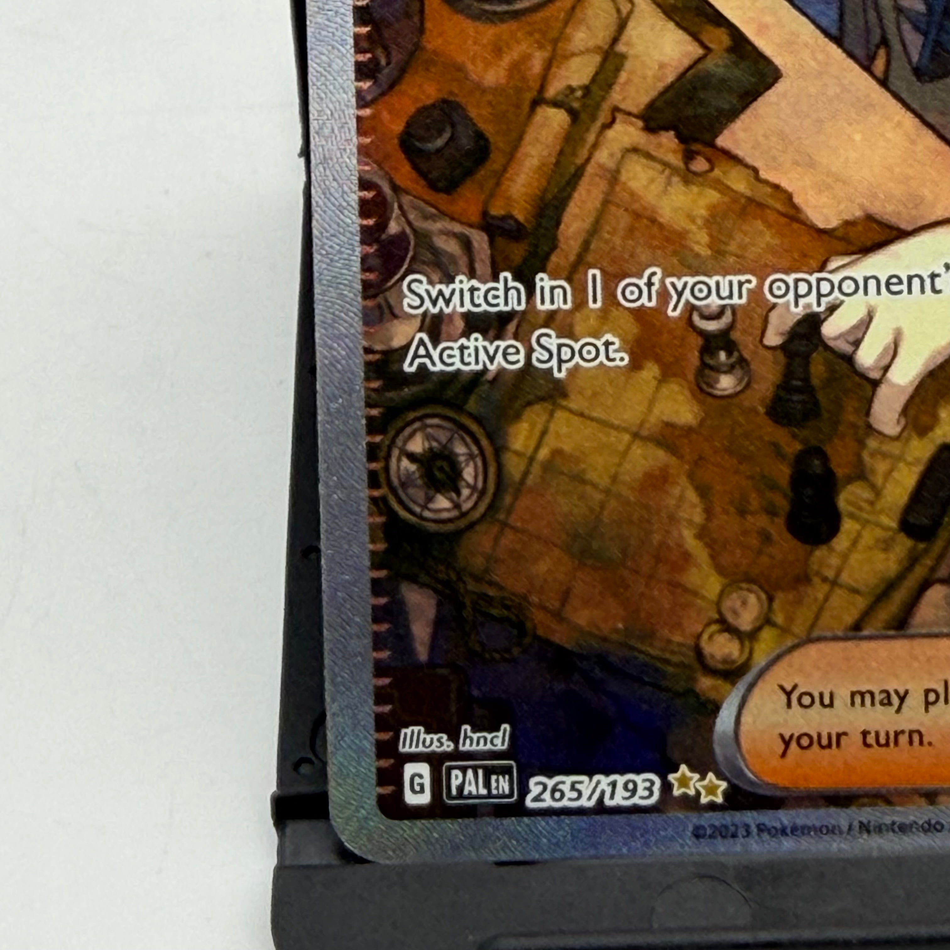 Pokemon Boss's Orders #265 Collectible Card Used - A Raw Ungraded