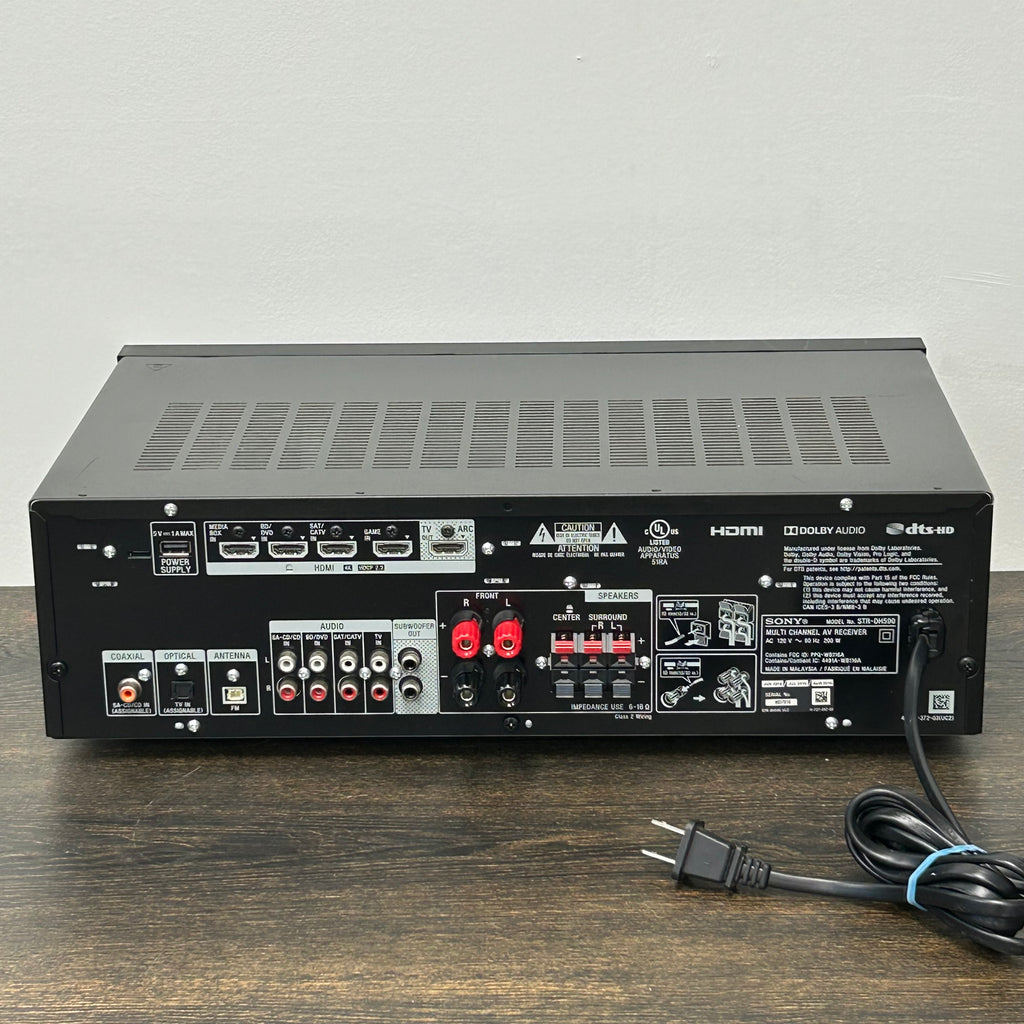 Sony STR-DH590 5.2 Multi Channel 4K HDR AV BT Home Theater Receiver Untested PICKUP ONLY