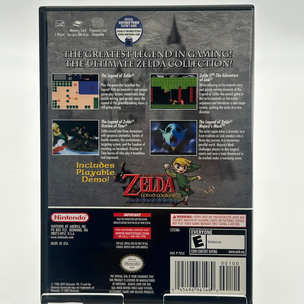 The Legend Of Zelda Collectors Edition Nintendo GameCube w/ Manual & Case