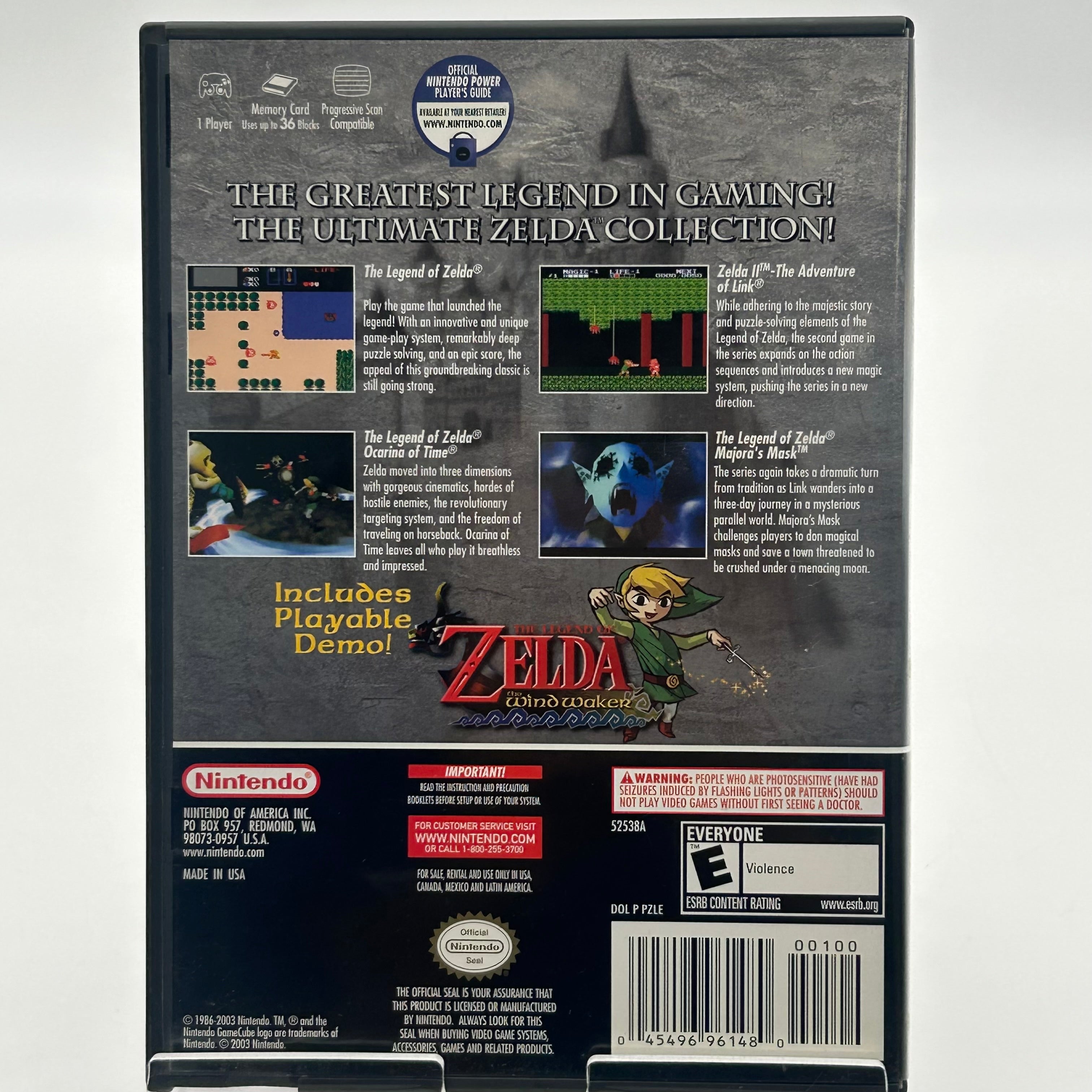 The Legend Of Zelda Collectors Edition Nintendo GameCube w/ Manual & Case