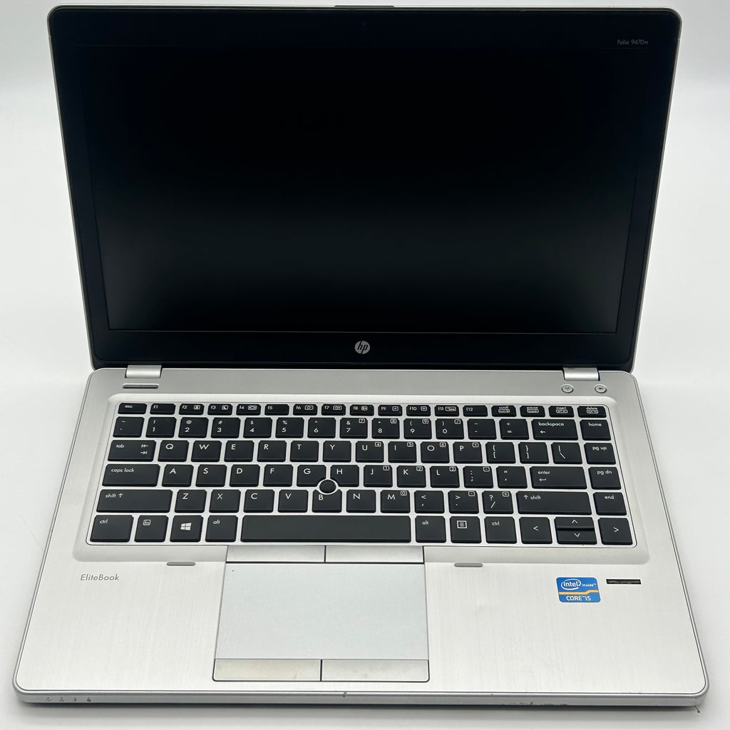 HP EliteBook Folio 9470m 14" |Core i5 |4GB RAM| 256GB| Silver Laptop w/ Charger - AS IS