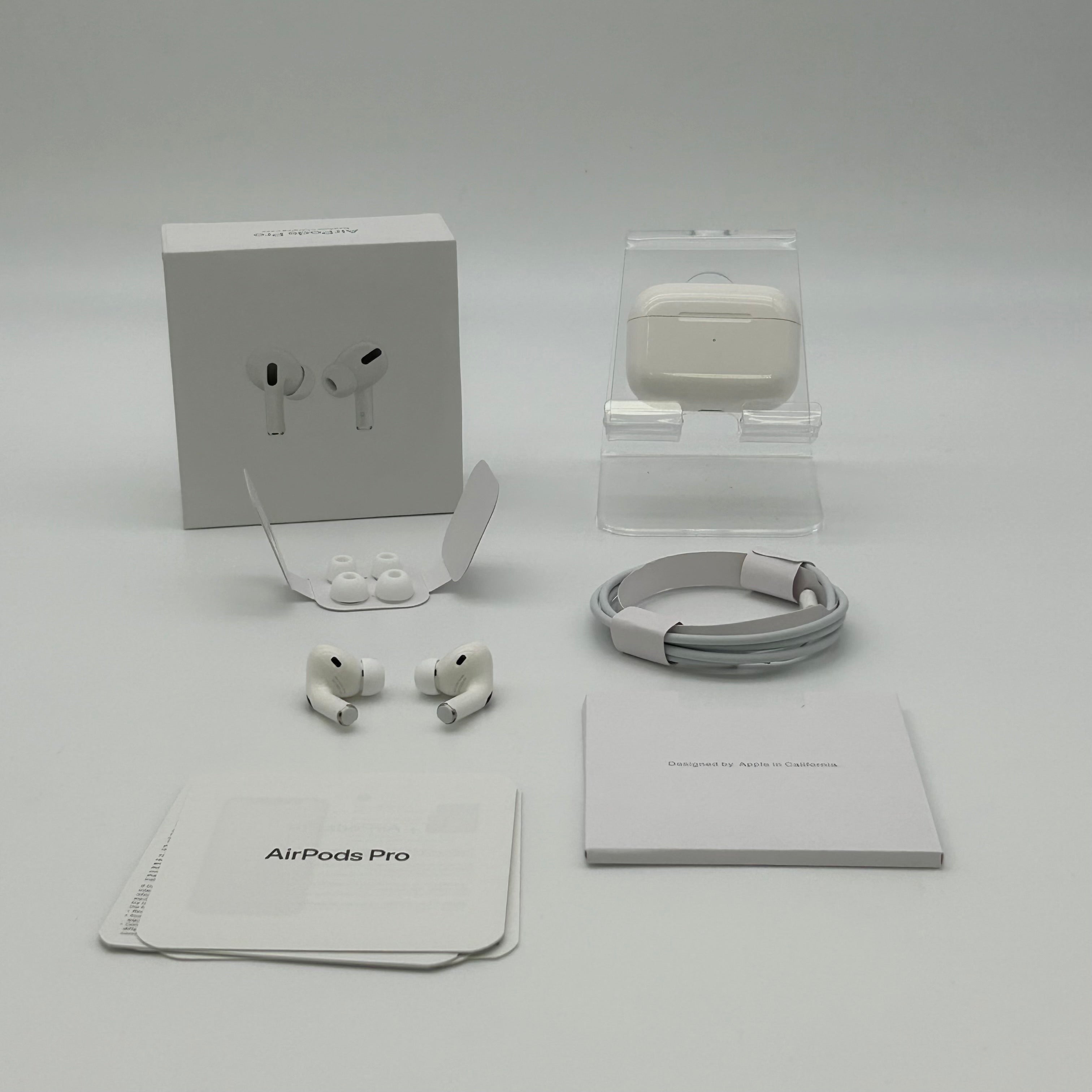 Apple AirPods Pro with Wireless Charging Case - MLWK3AM/A - A2083 A2084 A2190 - New Open Box