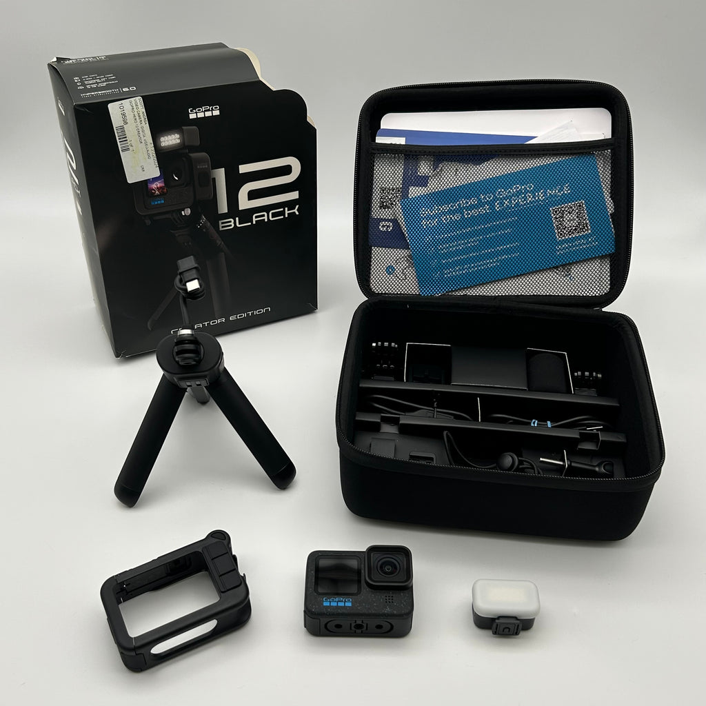 GoPro HERO 12 Black Creator Edition Action Camera Full Kit