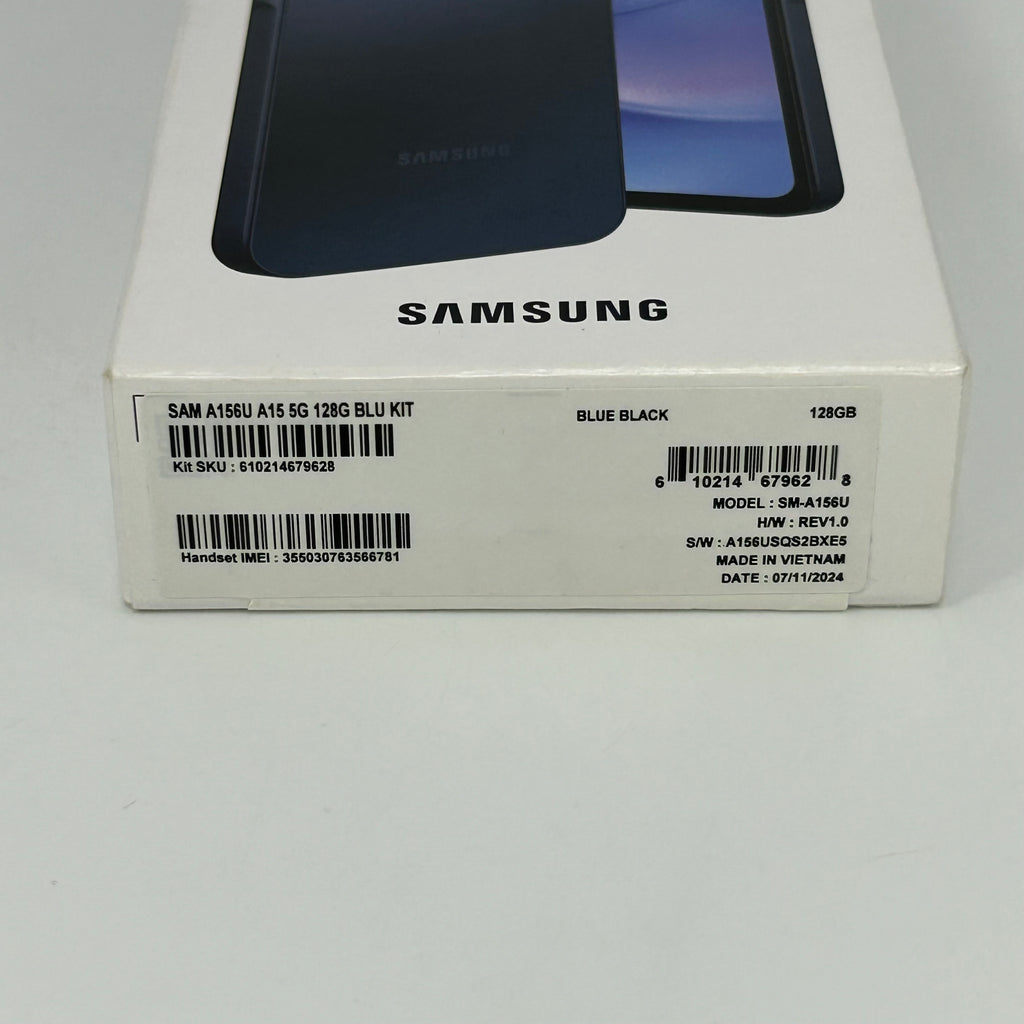 Samsung Galaxy A15 5G 128GB SM-A156U Blue Black (T-Mobile/Metro)