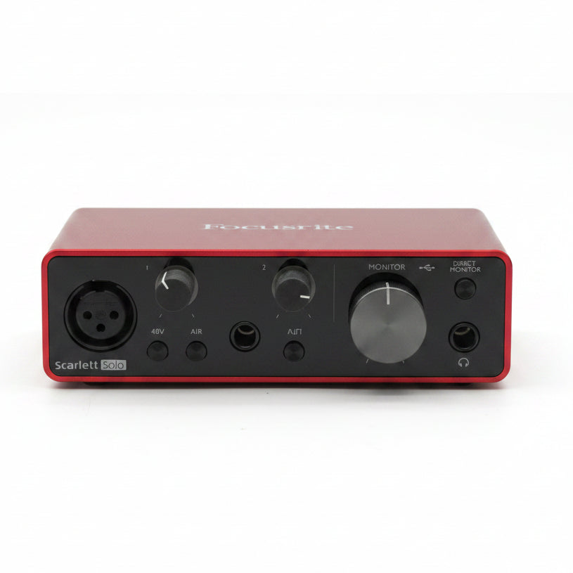 Focusrite Scarlett Solo 3rd Gen USB Audio Interface - Open Box