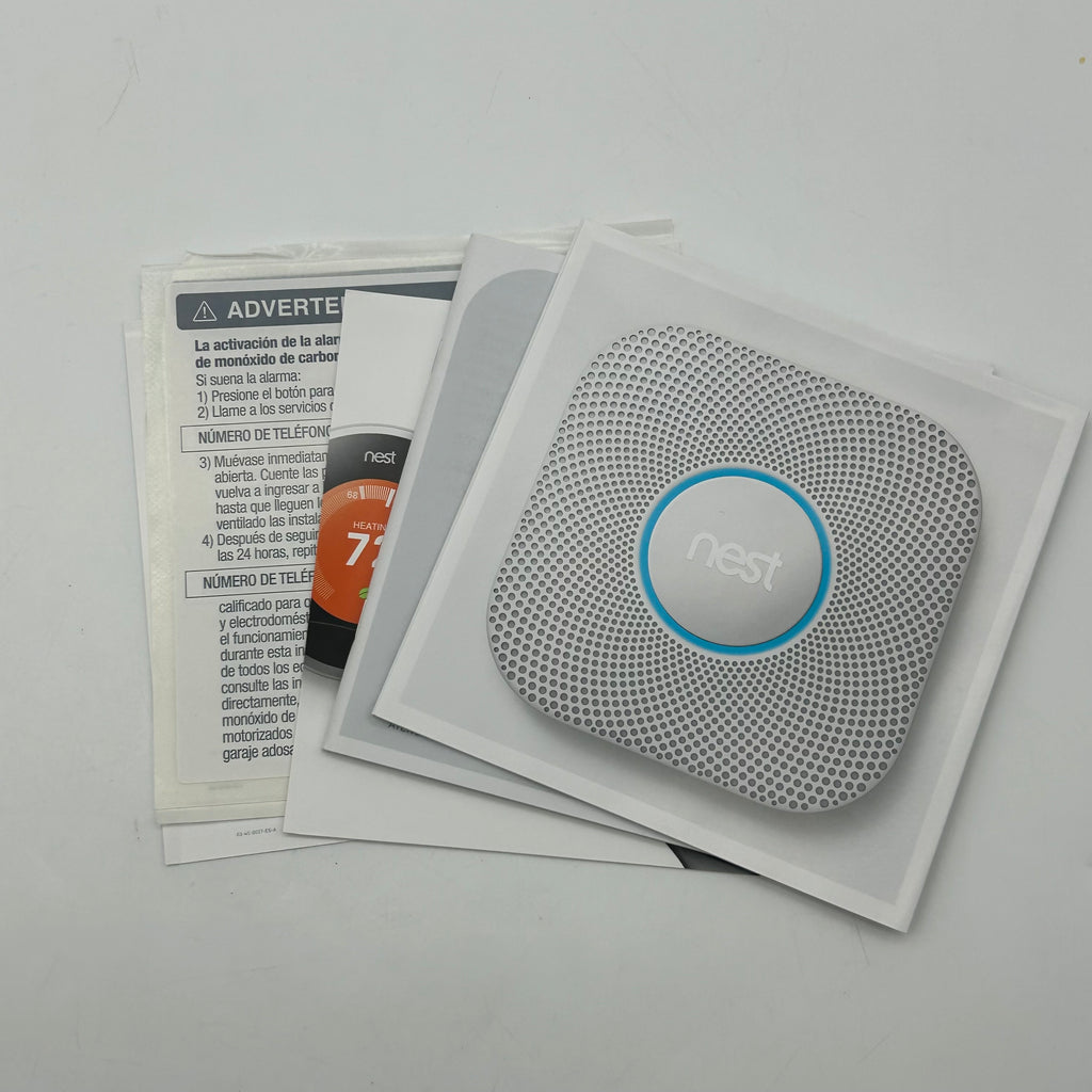 Nest Protect 06C Wired Smoke & CO Alarm White Untested