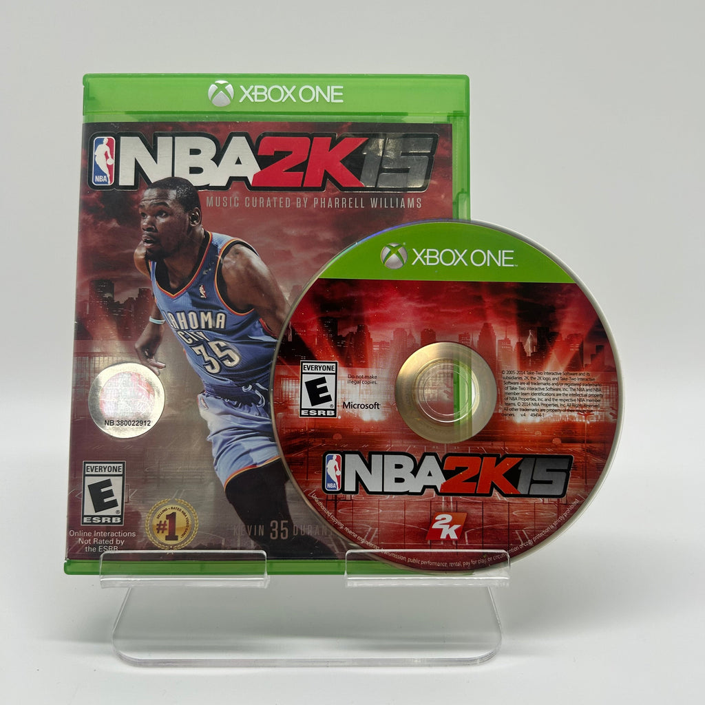 Microsoft NBA2K15 Green Video Game With Manual and Case - Used