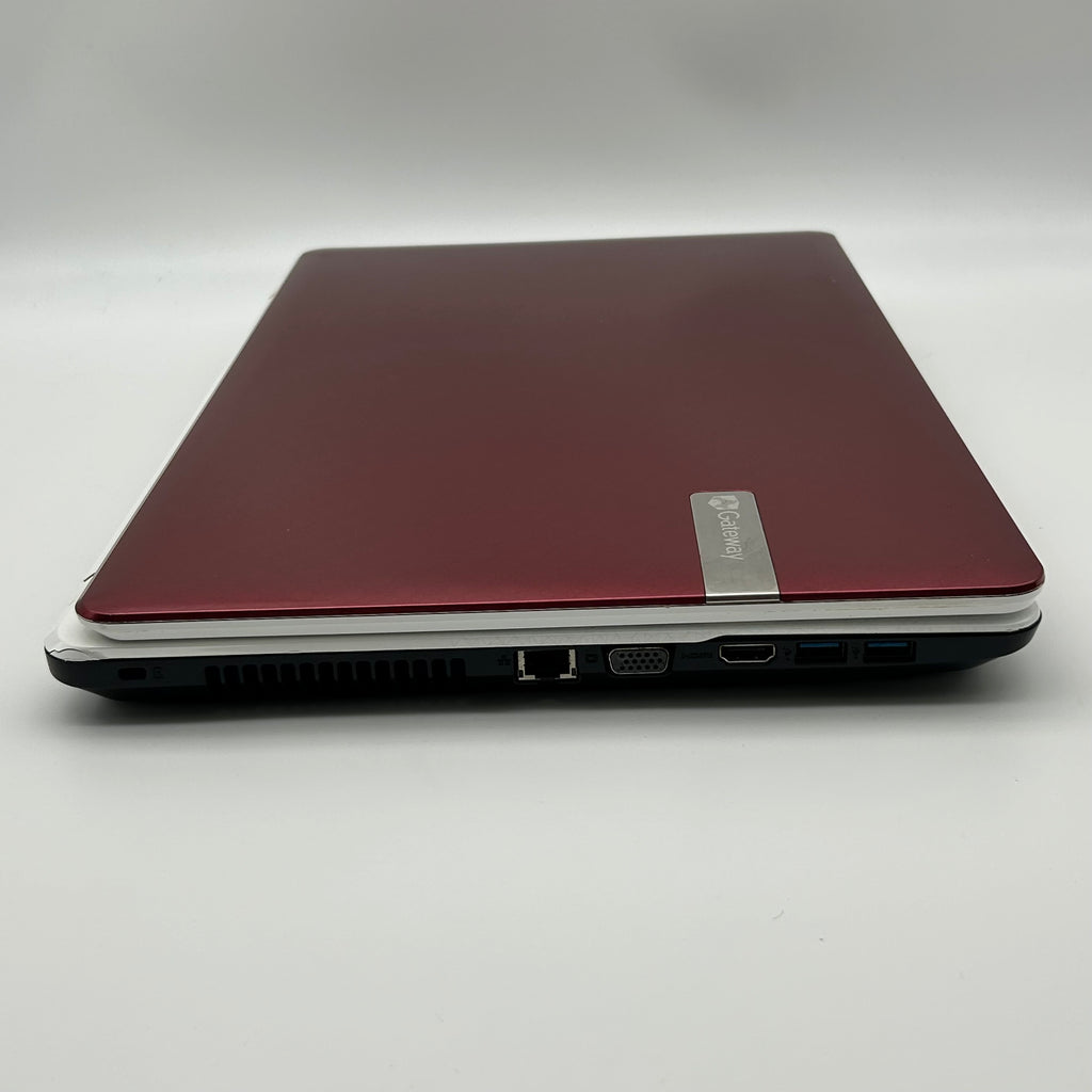Gateway NV76R Laptop 17-inch Intel Pentium 6GB RAM 700GB HDD Red Used