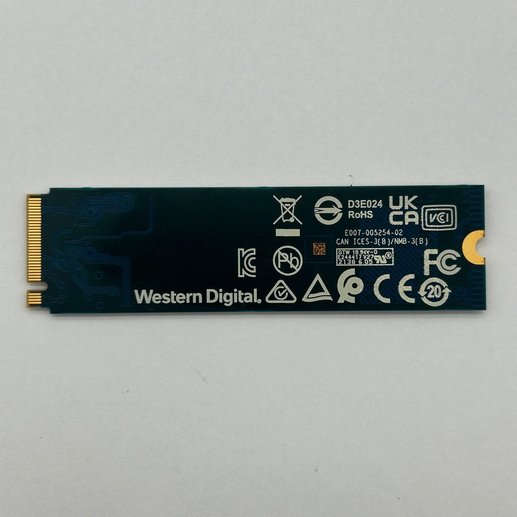 WD Blue SN570 500GB NVMe M.2 SSD - Untested