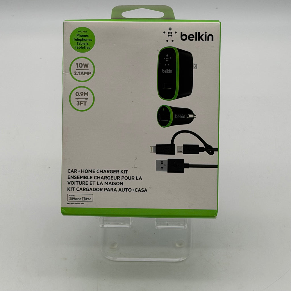Belkin CGP30-3 Charging Kit USB-C Wall & Car Charger Kit