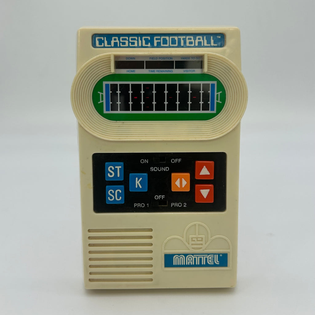 Mattel Classic Football Handheld Game (2000) - Used