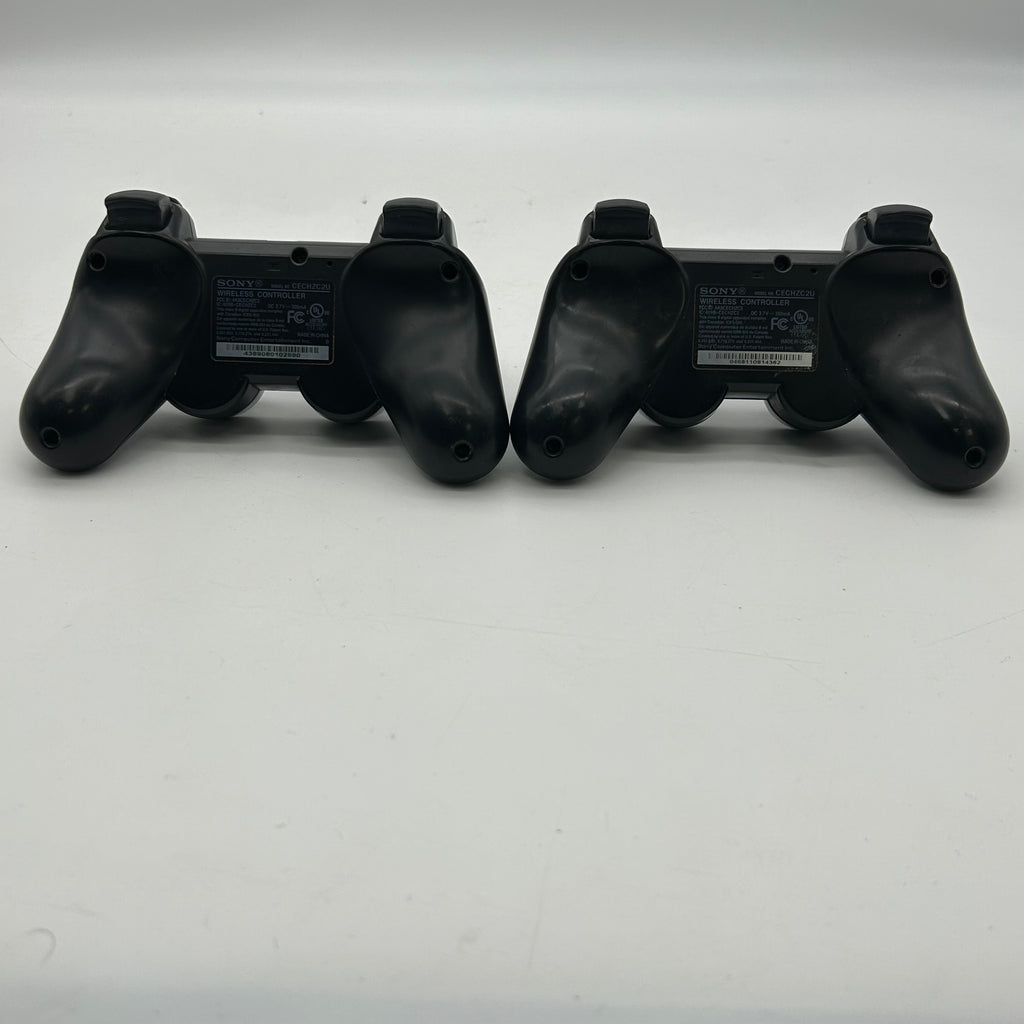 Sony PlayStation 3 Backward Compatible (CECHA01) 500GB Bundle:2 Controllers & 4 Games