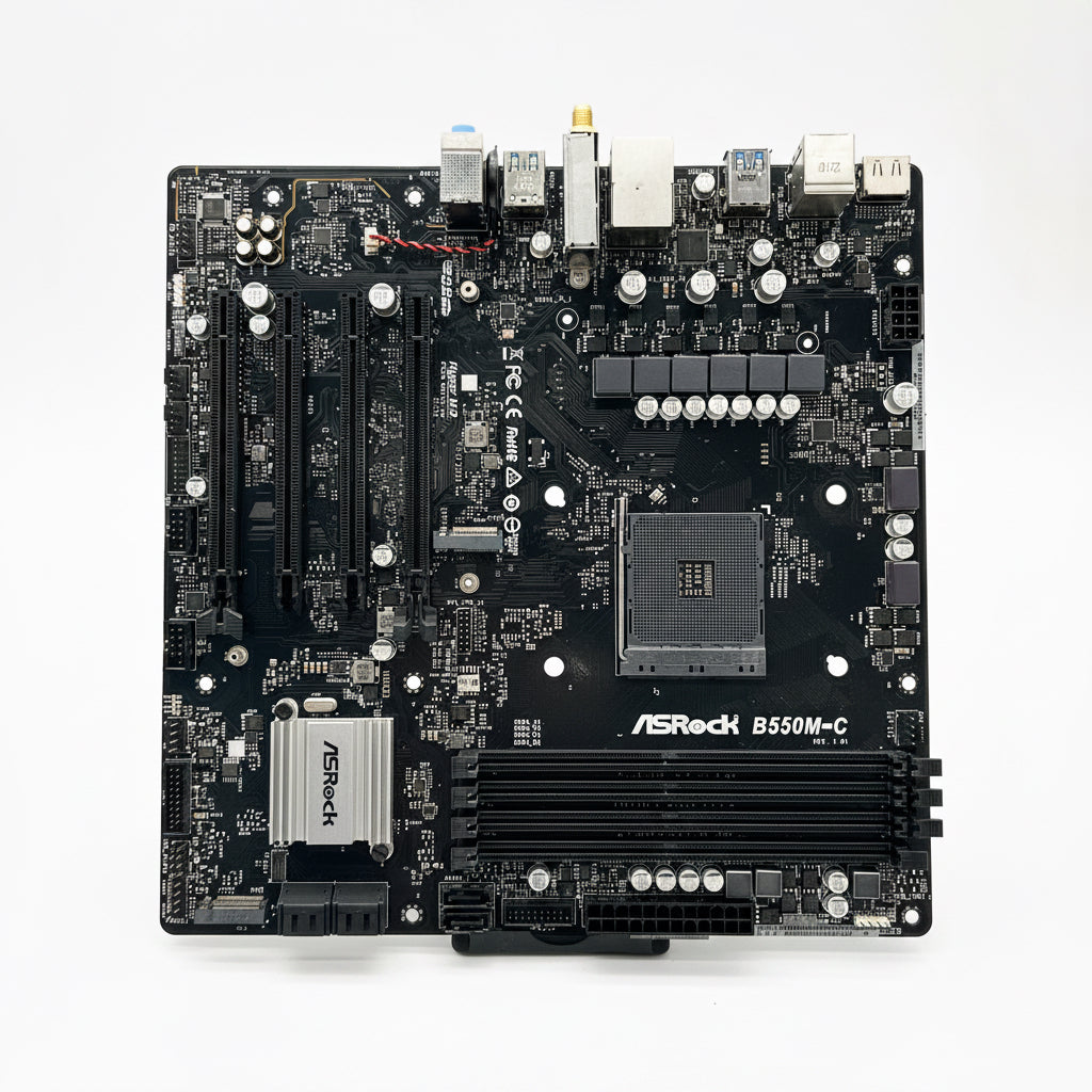 ASRock B550M-C AM4 Motherboard - Untested