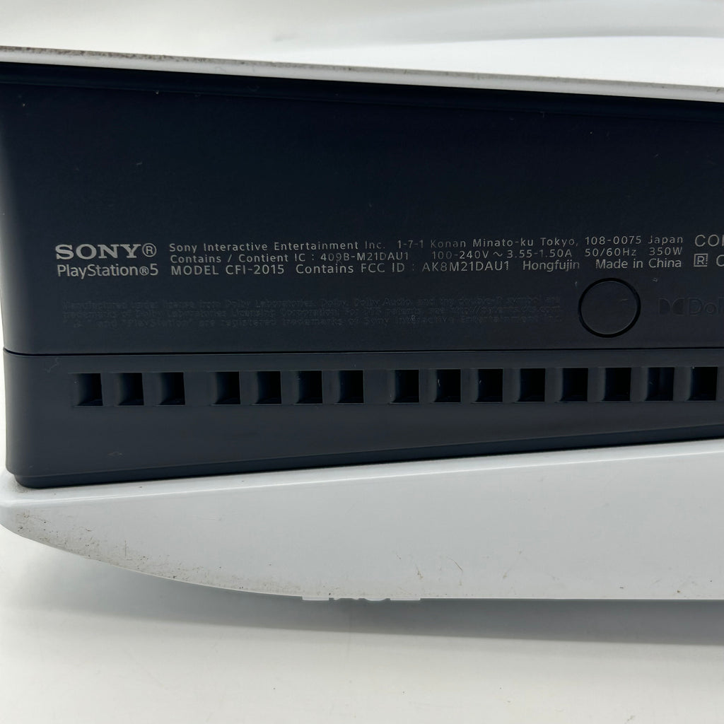 Sony PlayStation 5 Slim Disc PS5 1TB White Console Gaming System CFI-2015