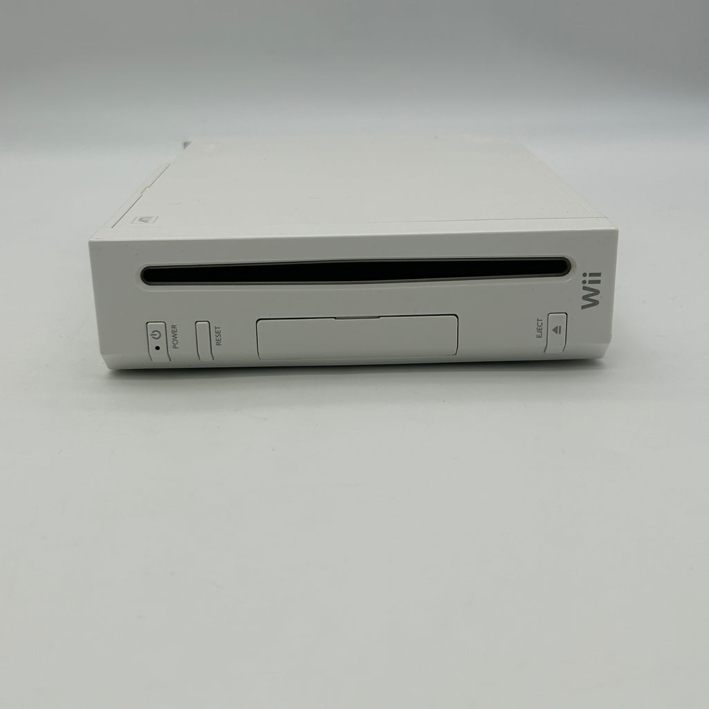 Nintendo Wii RVL-001 Home Console Bundle With 2 Controllers, 4 Games, and Cables