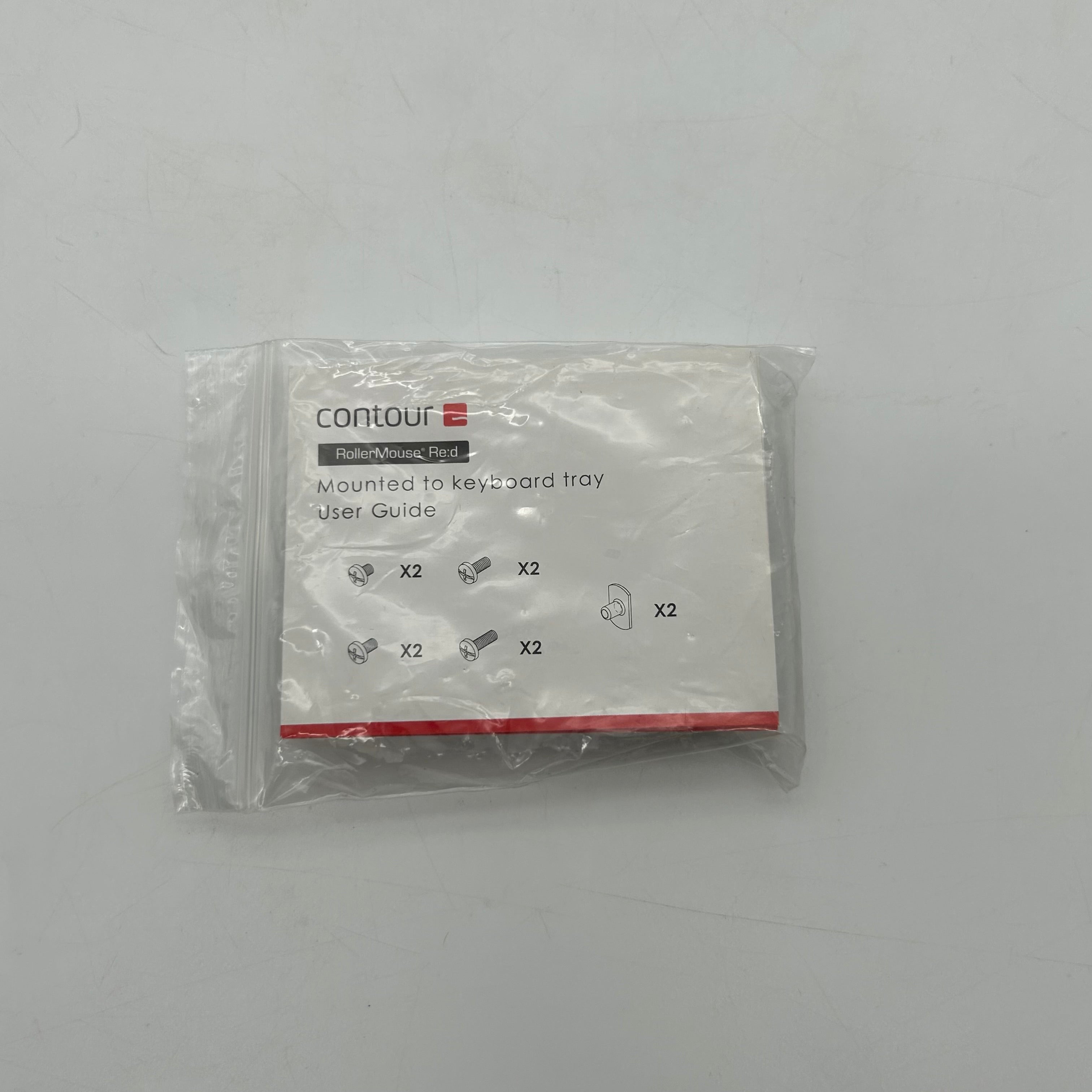 Contour Roller Mouse Red Wired Tested