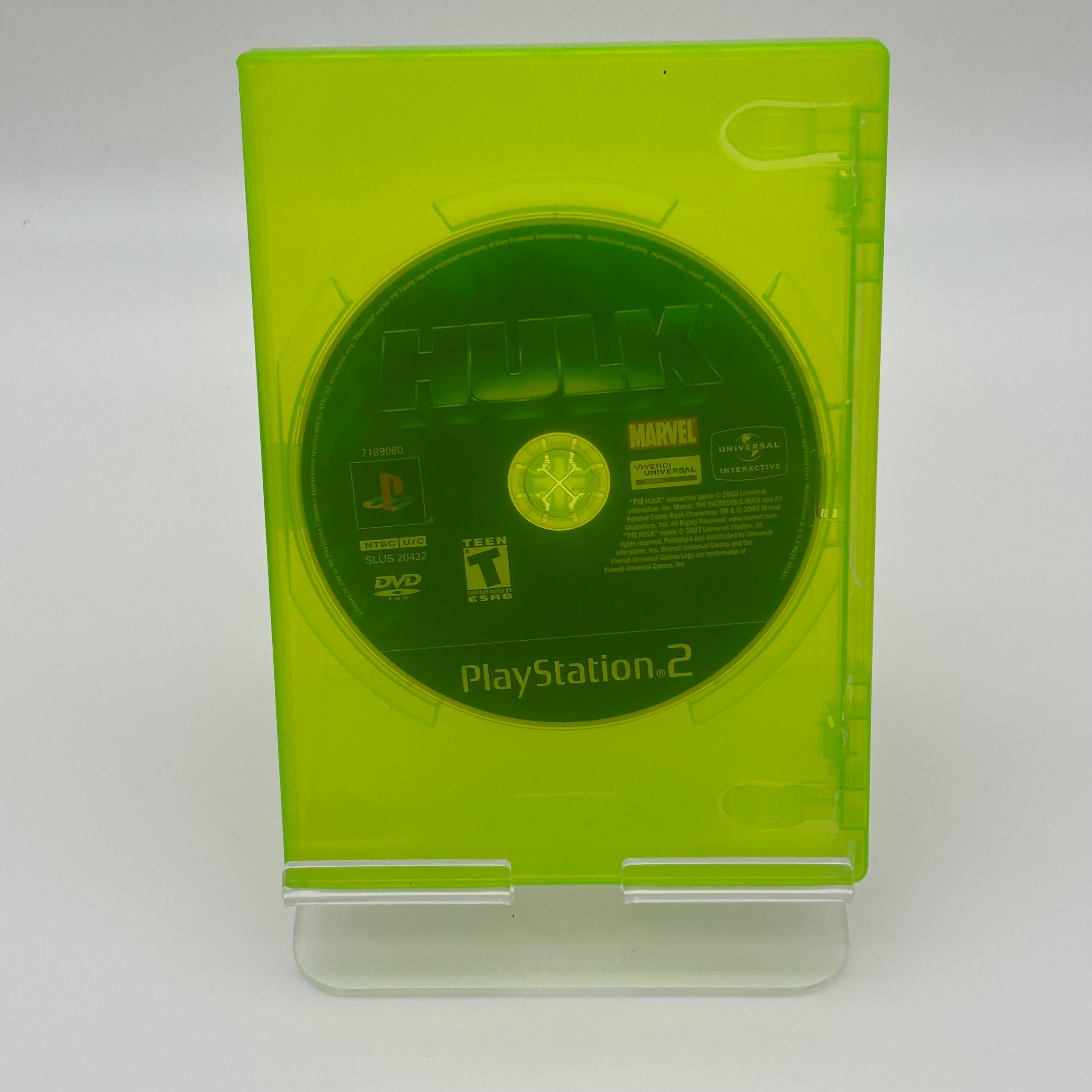Hulk Playstation 2 PS2 - Used With Box