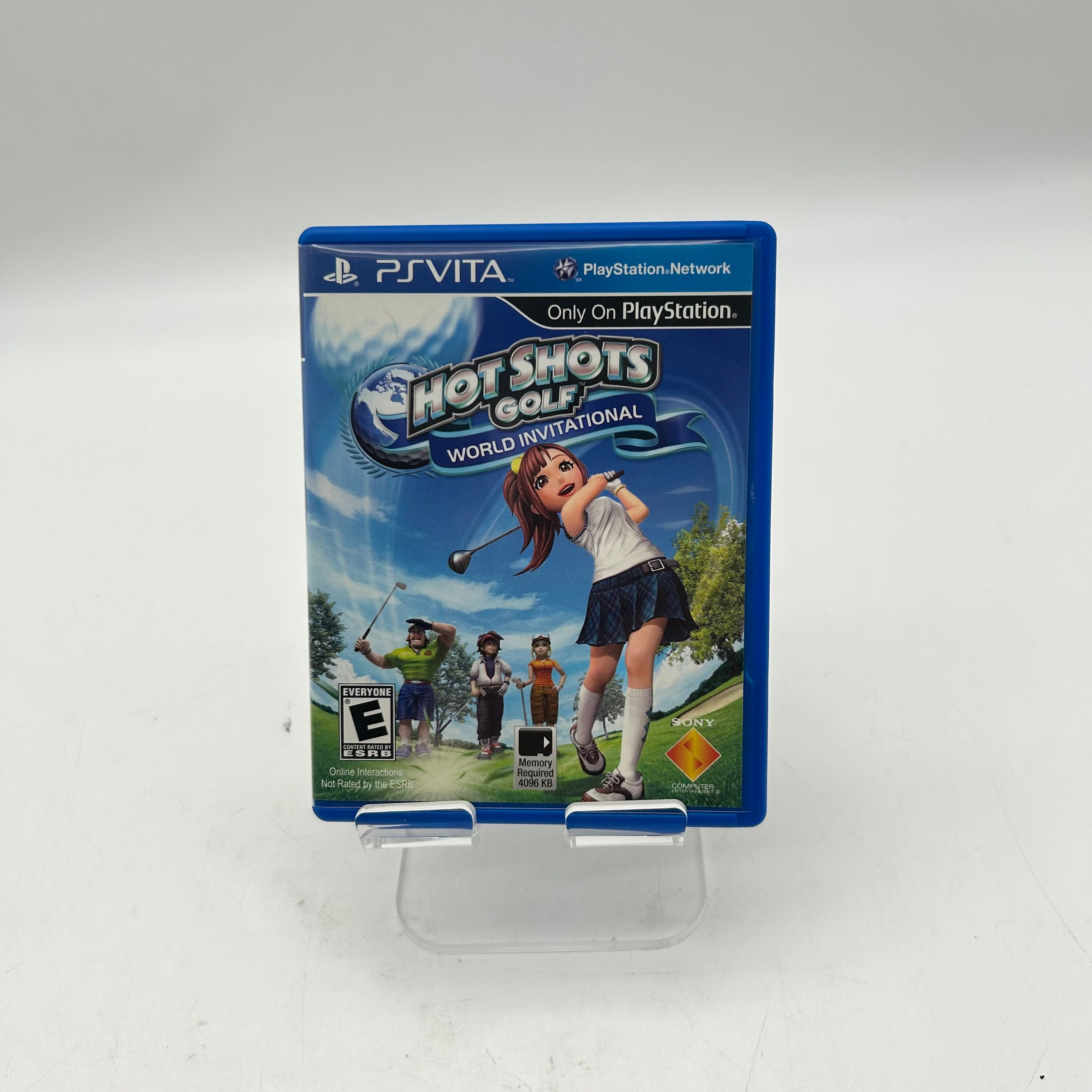 Hot Shots Golf World Invitation PlayStation Vita PS Vita w/ Case & Manual