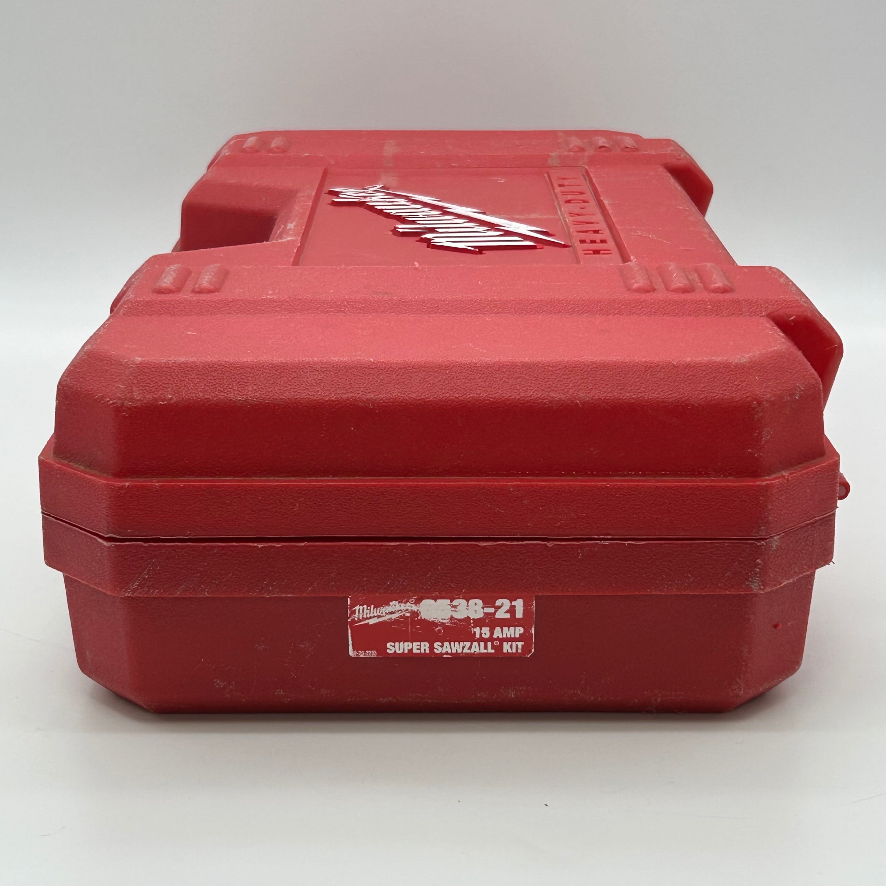 Milwaukee 15A Orbital Super Sawzall Recip Saw 6538-21 Corded w/ Hard Case