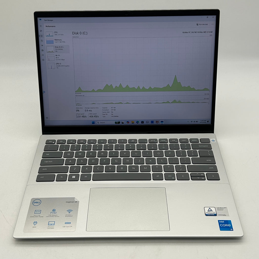 Dell Inspiron 5420 14" |Core i5 |12th Gen |8GB RAM| 512GB|