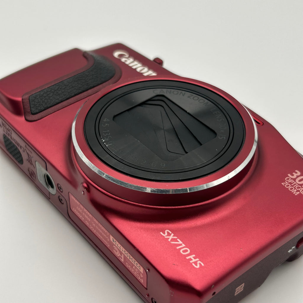 Canon Powershot SX710 Digital Camera Used - Red