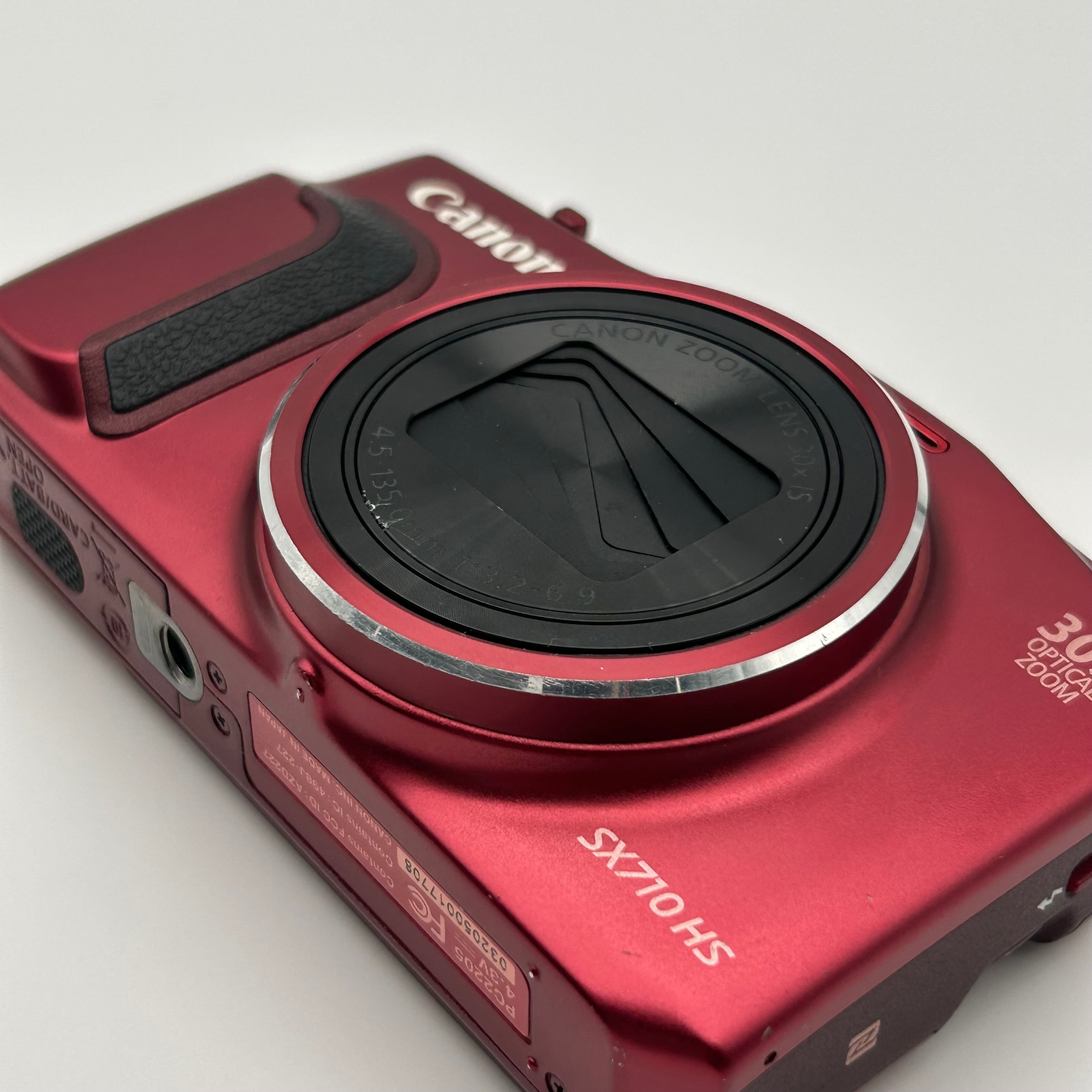 Canon Powershot SX710 Digital Camera Used - Red