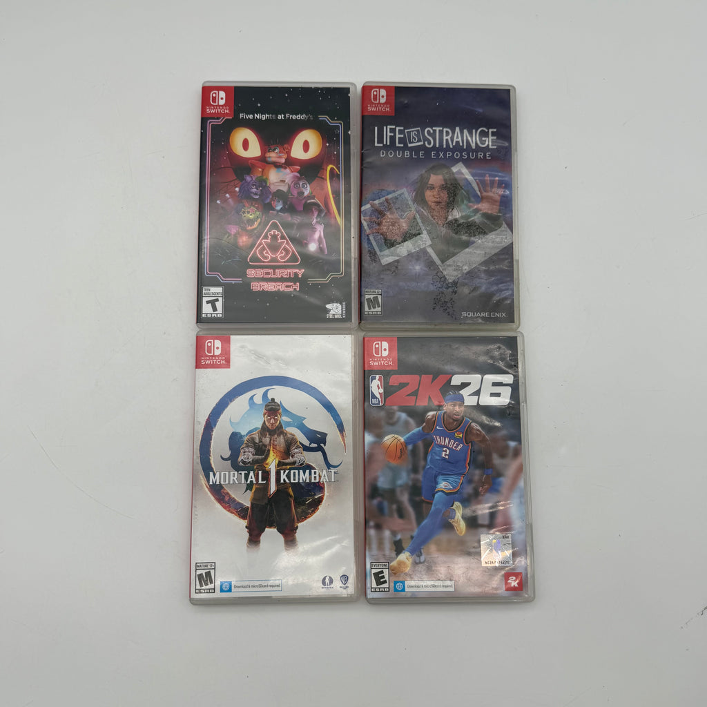 Nintendo Switch Lite Turquoise HDH-001 32GB w/ 4 Games  - Tested