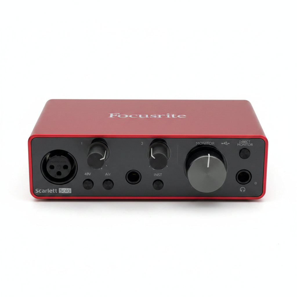 Focusrite Scarlett Solo 3rd Gen 2 Channel USB Audio Interface