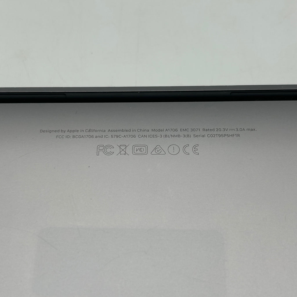 Apple MacBook Pro 13-inch A1706 - FOR PARTS/NOT WORKING