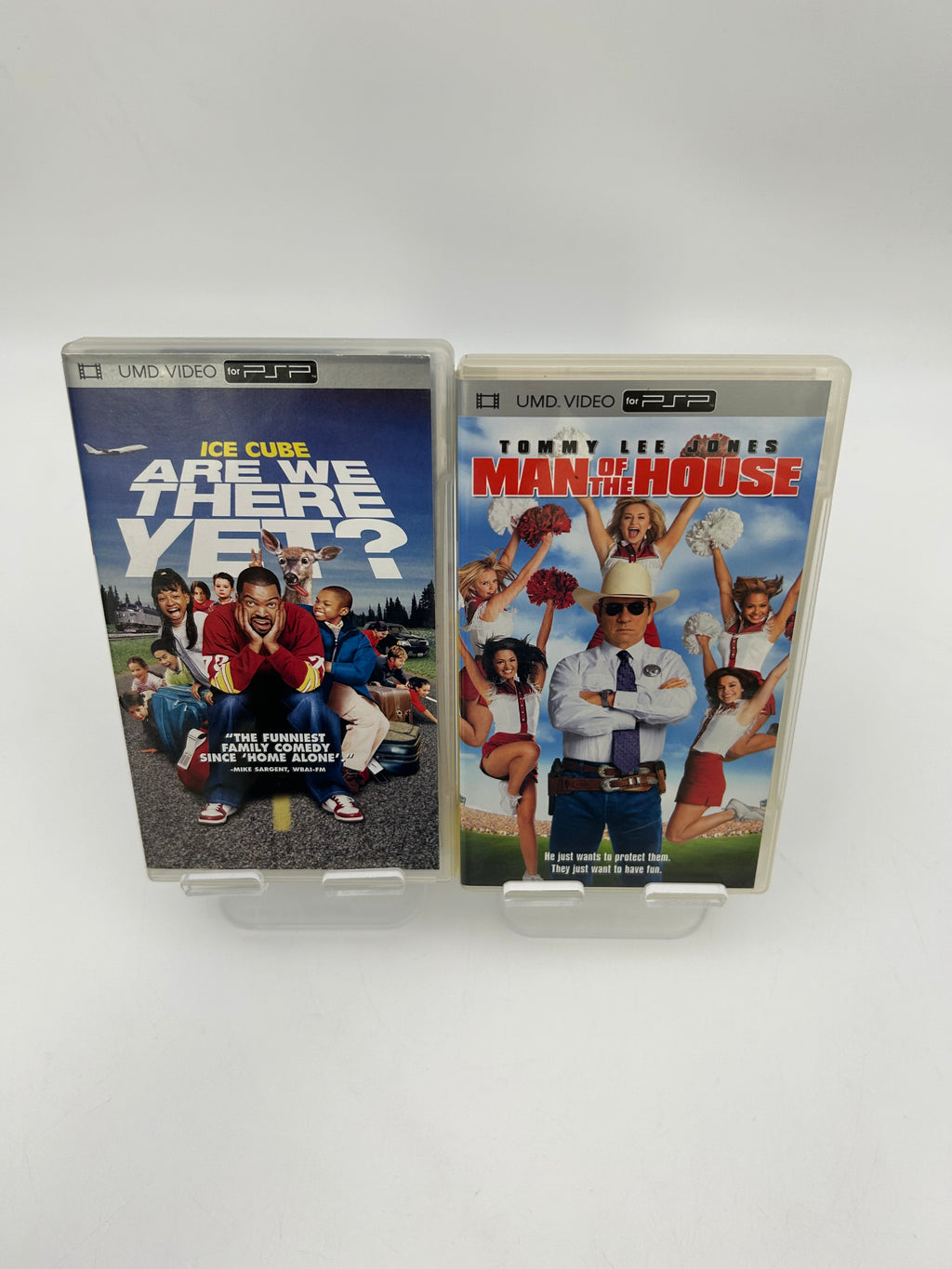 Lot of 2 UMD Videos for PSP - Are We There Yet? & Man of the House