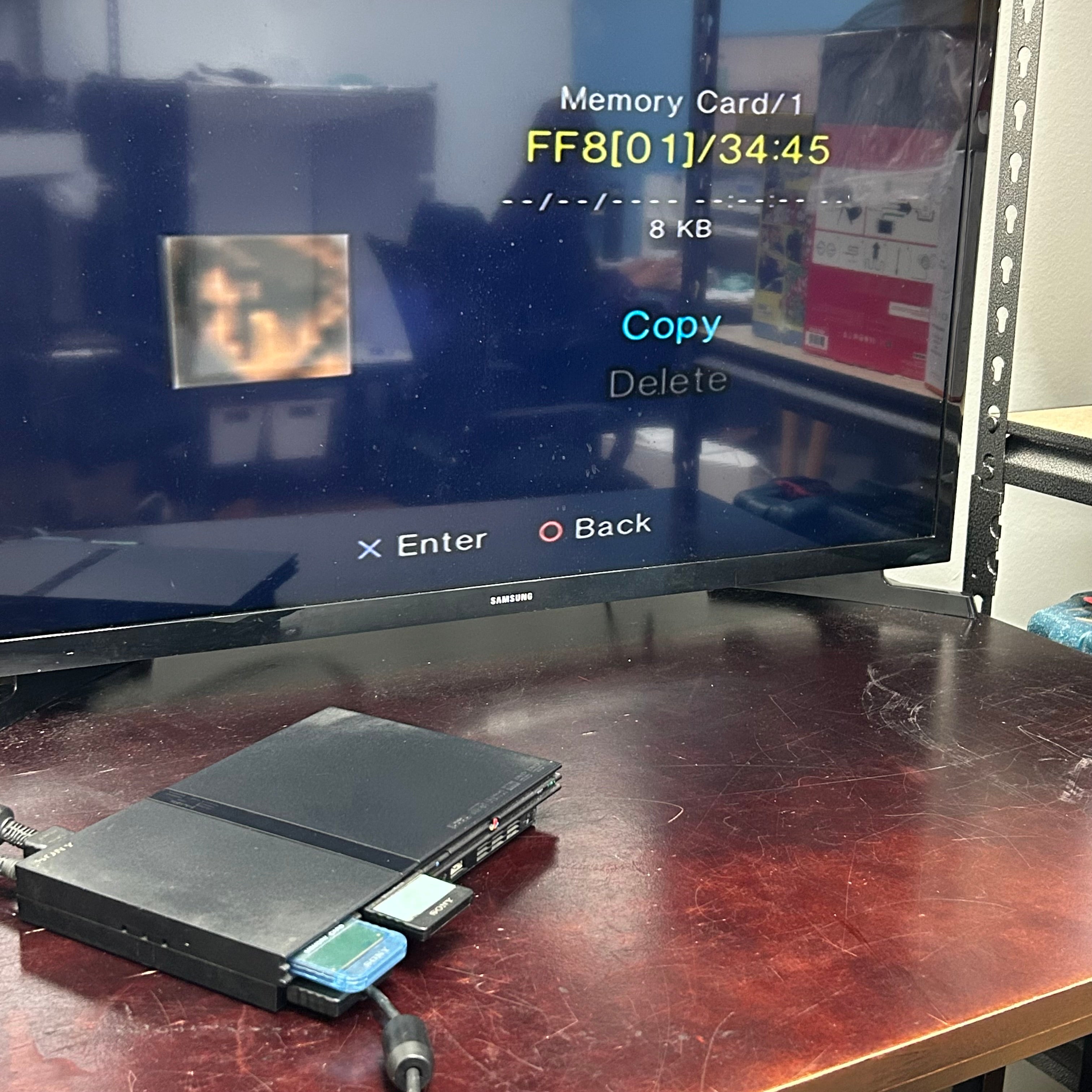 Sony PlayStation 2 PS2 Slim Black Console Bundle SCPH-75001