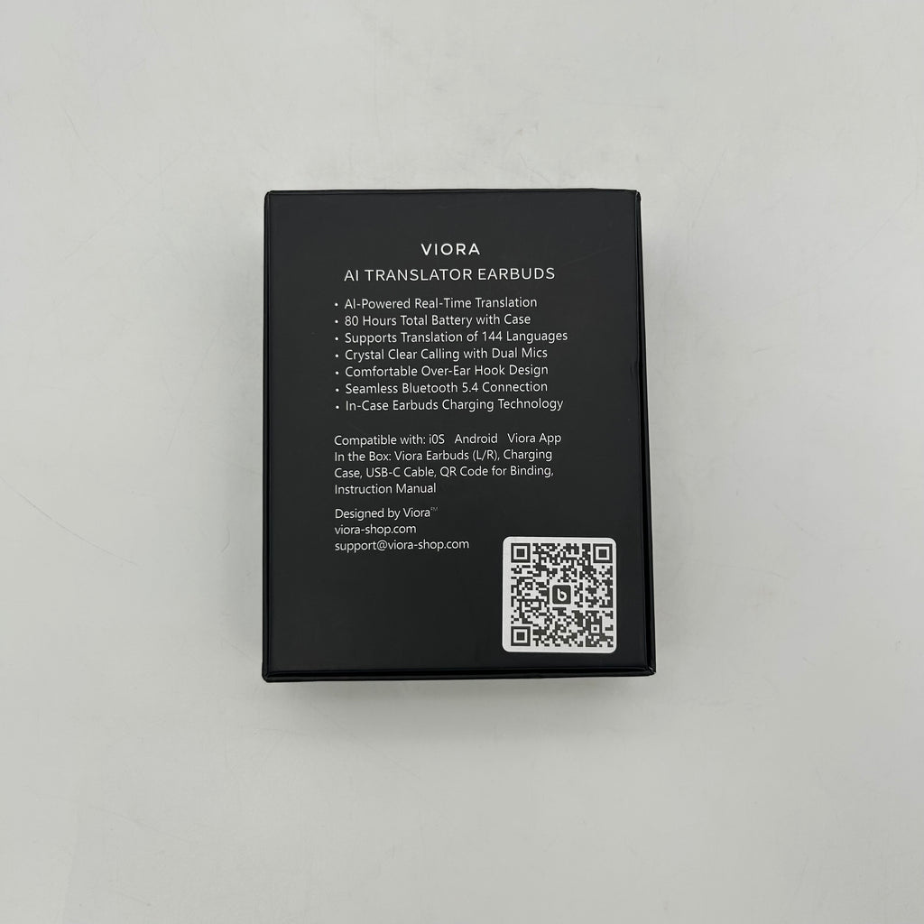 Viora Bluetooth AI Translator Ear Buds Wireless Earphones