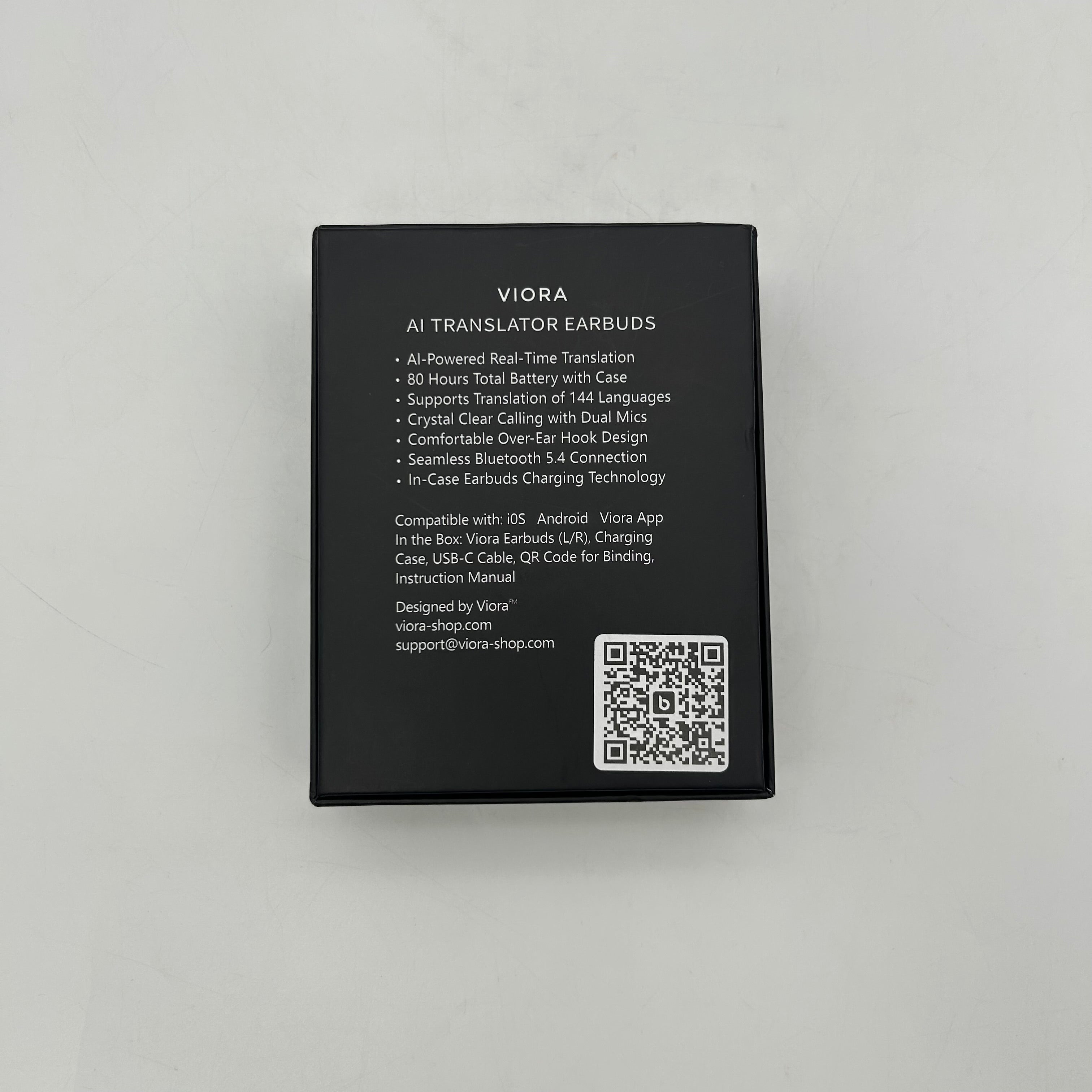Viora Bluetooth AI Translator Ear Buds Wireless Earphones