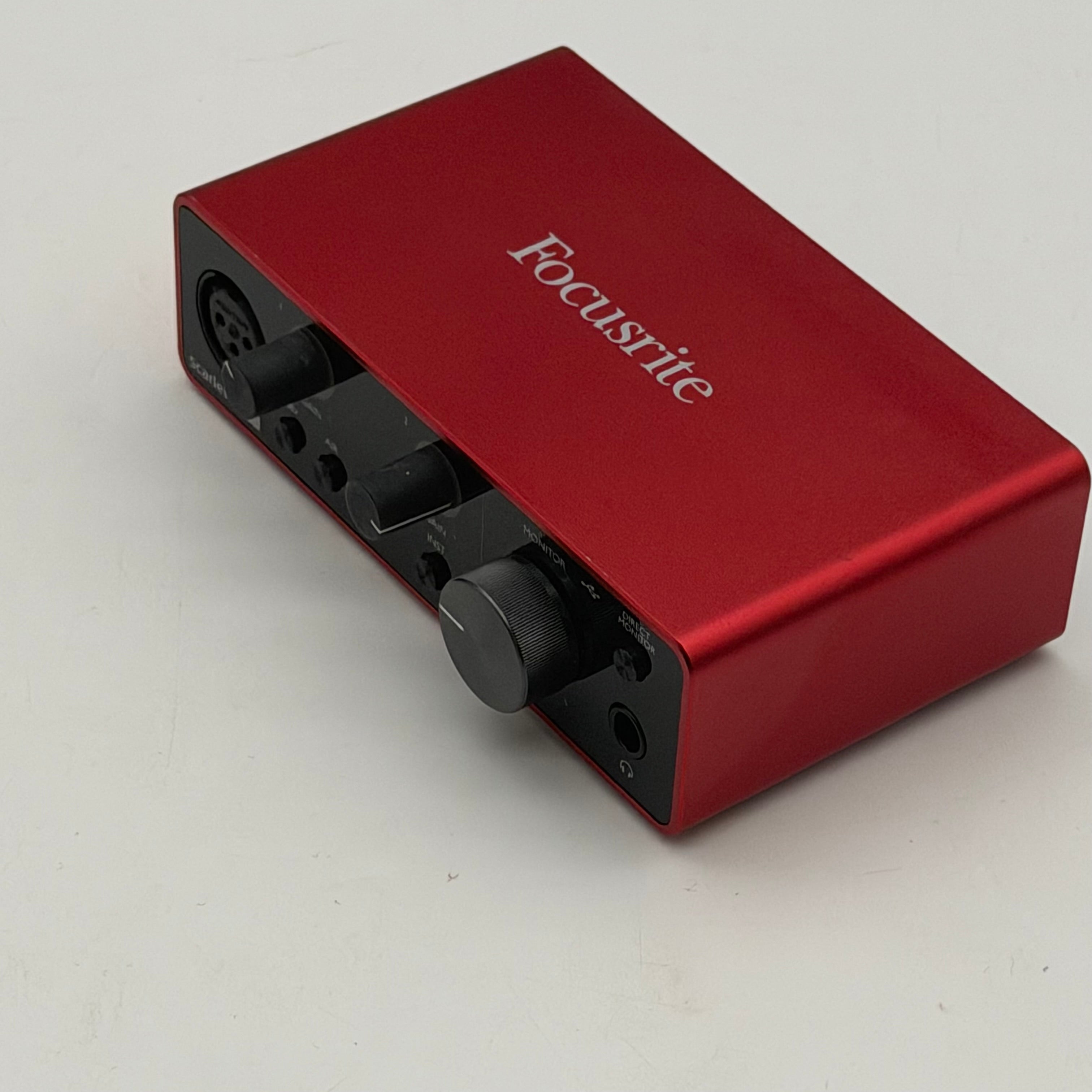 Focusrite Scarlett Solo 3rd Gen USB Audio Interface - Open Box