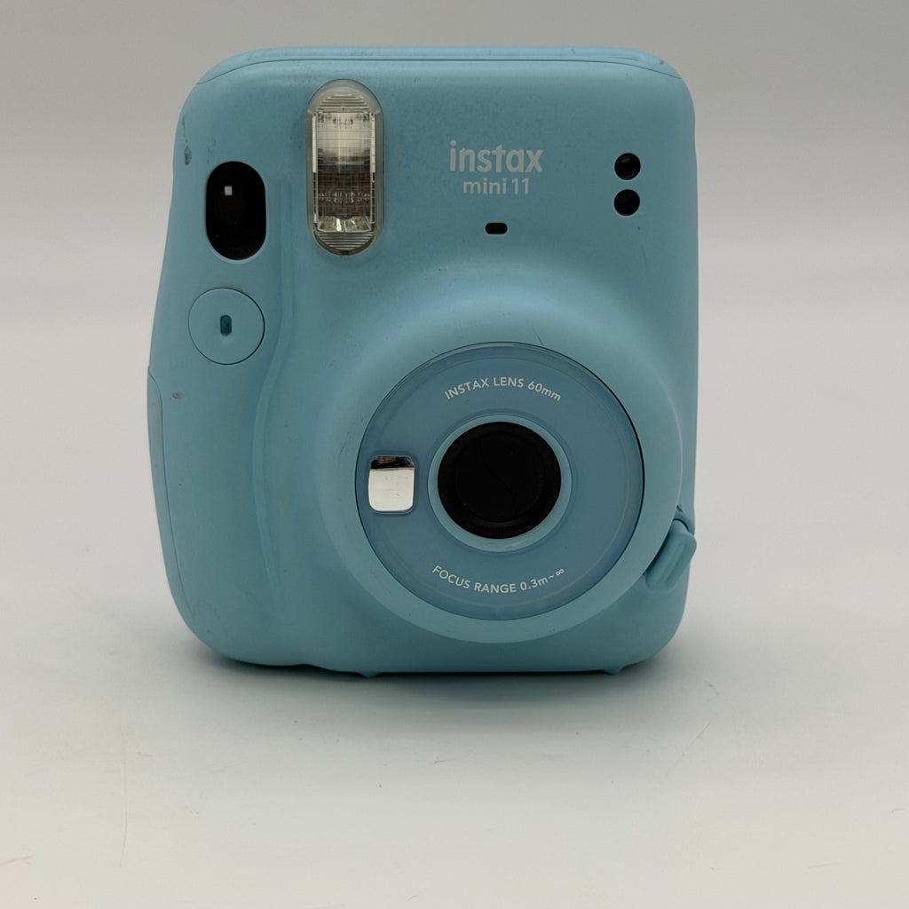 Fujifilm Instax Mini 11 Instant Film Camera - Light Blue, No Film - Tested