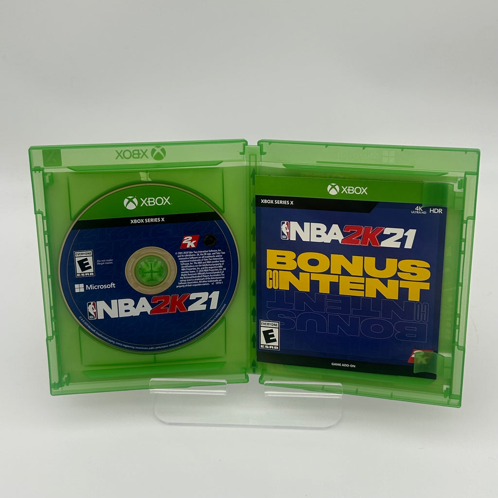 NBA 2K21 Xbox Series X With Manual and Case - Used
