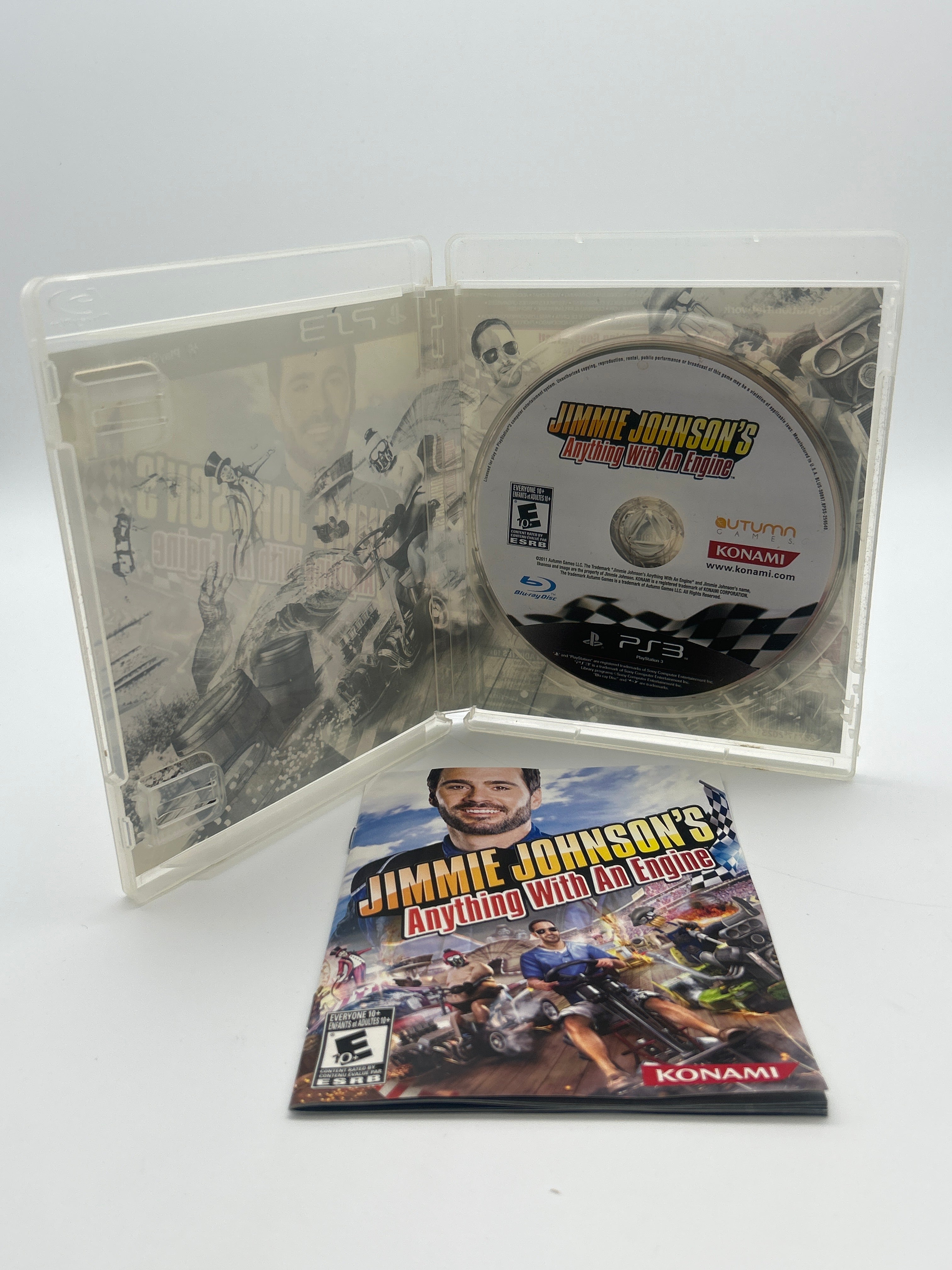 PAL Playstation 3 Jimmie Johnson Anything With An Engine Video Game Multi-Colored