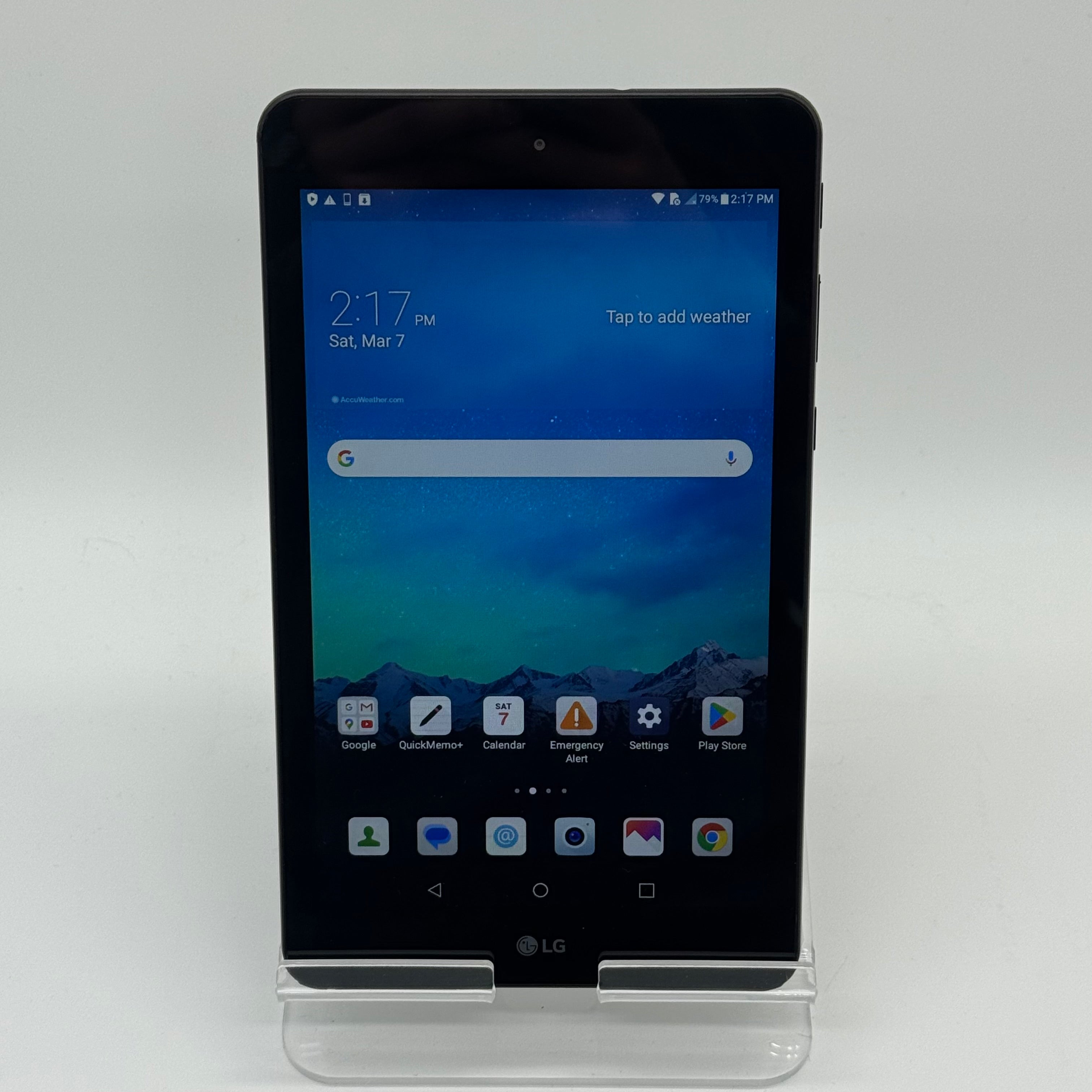 Unlocked LG G PAD F 8.0 Tablet - Used - Power Button Not Working