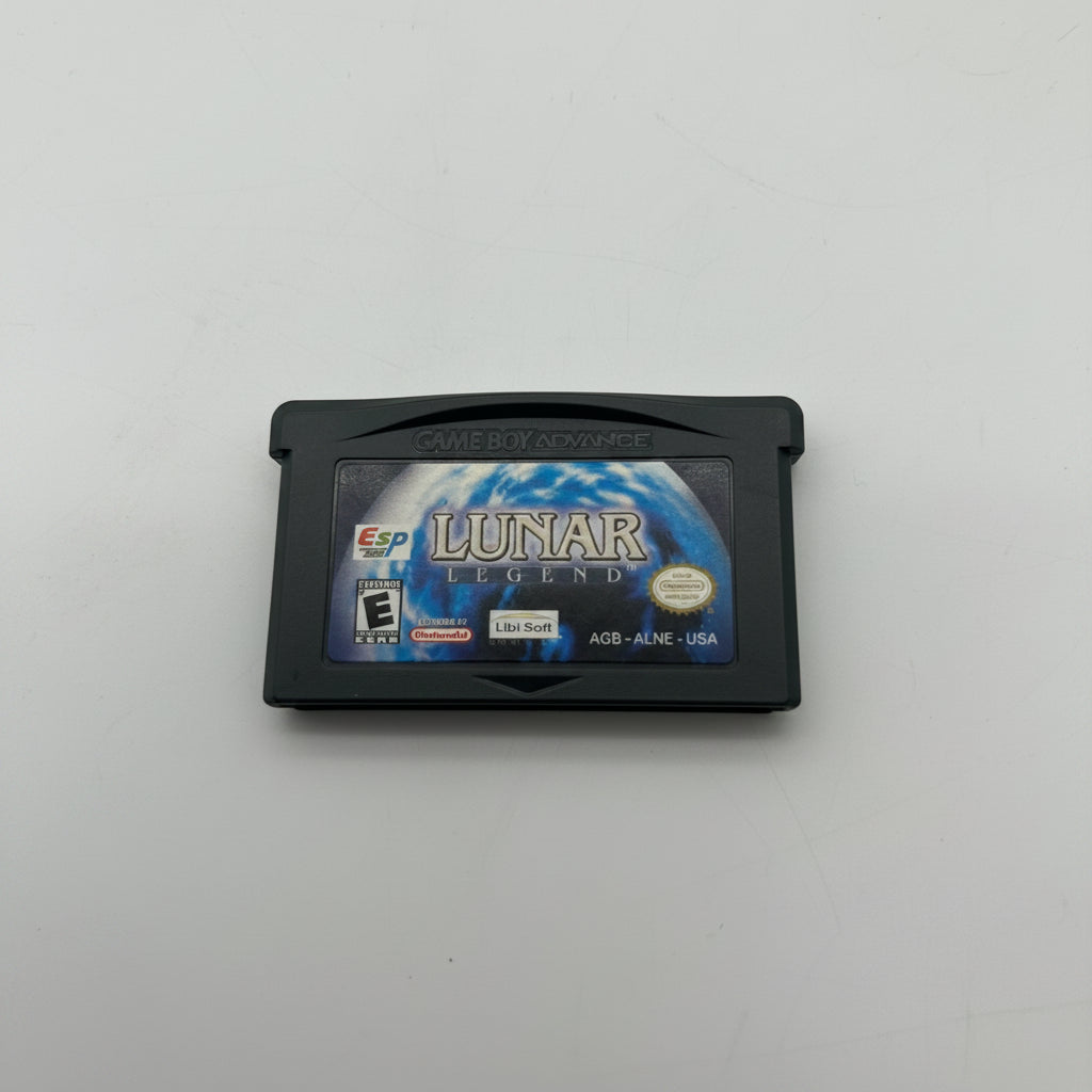 Lunar Legend Game Boy Advance GBA Authentic Tested/Working