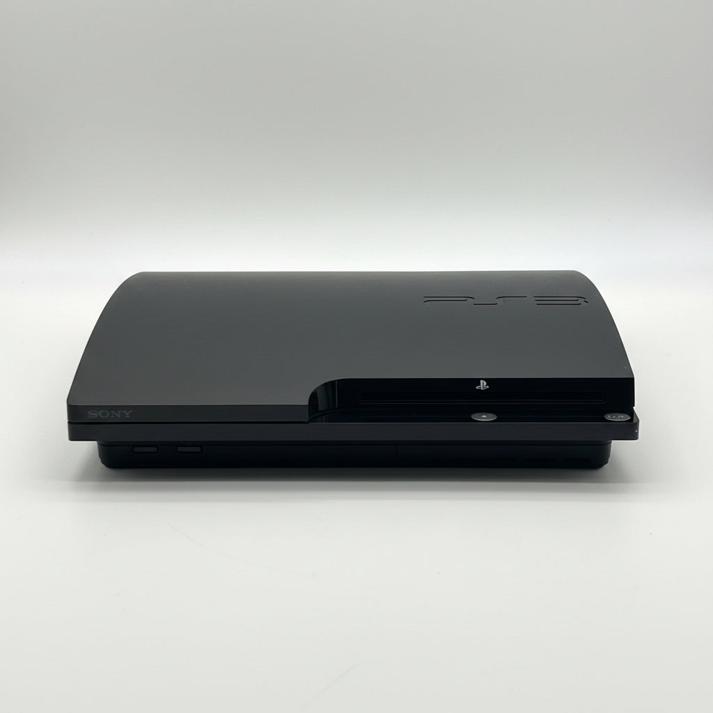 Sony PS3 Slim 120GB Console CECH-2001A Bundle 6 Games - NO CONTROLLER - Tested