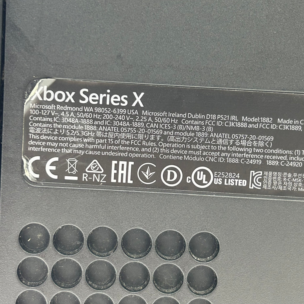 Microsoft Xbox Series X 1TB Console Gaming System Carbon Black 1882