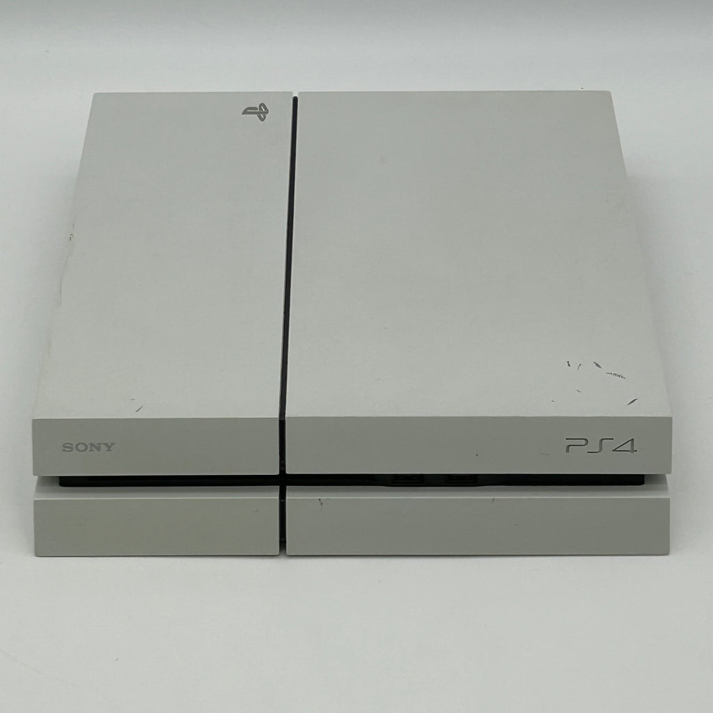 Sony PlayStation 4 PS4 Glacier White Console CUH-1115A Bundle Cords Controller