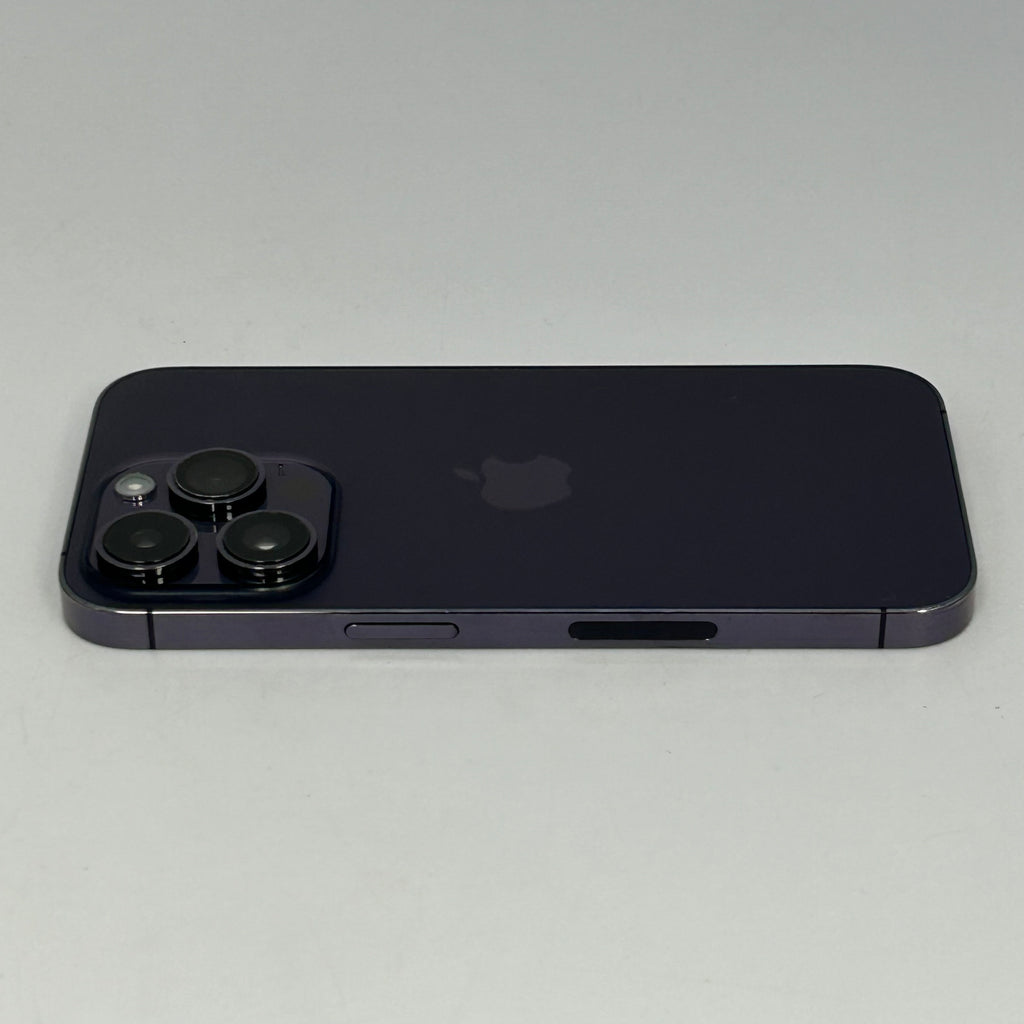 Unlocked Apple iPhone 14 Pro 256GB A2650 Deep Purple MQ1D3LL/A 78% BH