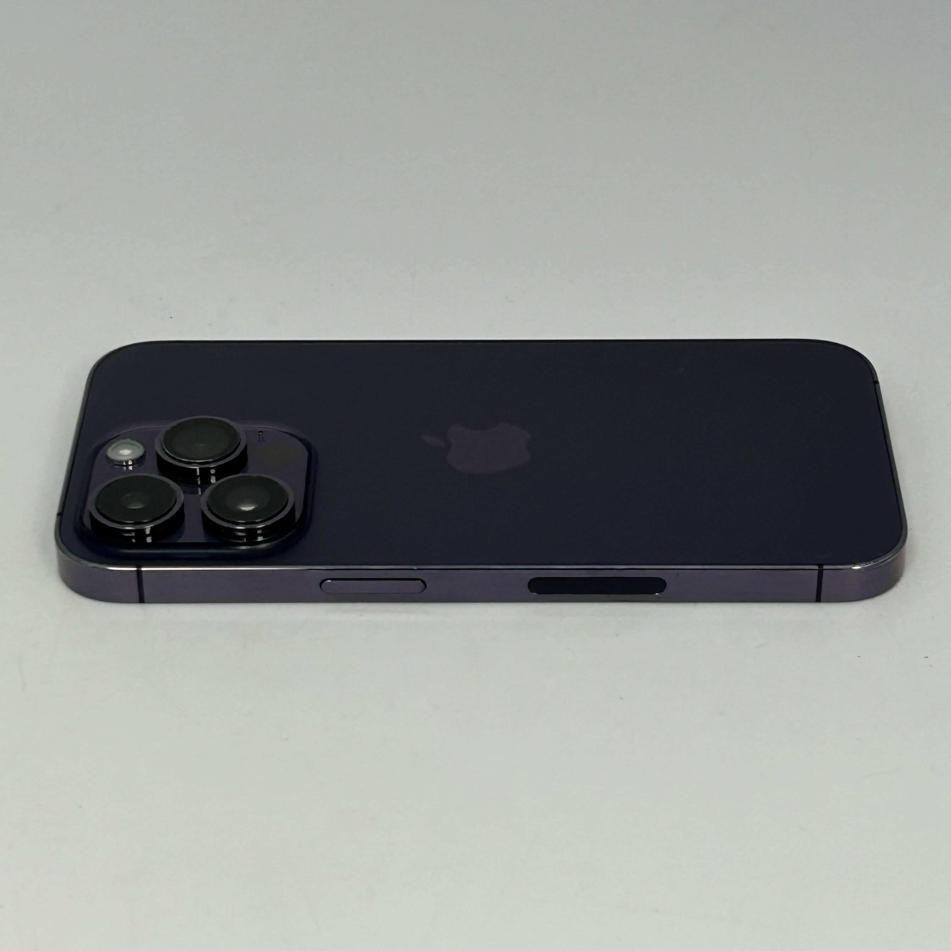 Unlocked Apple iPhone 14 Pro 256GB A2650 Deep Purple MQ1D3LL/A 78% BH