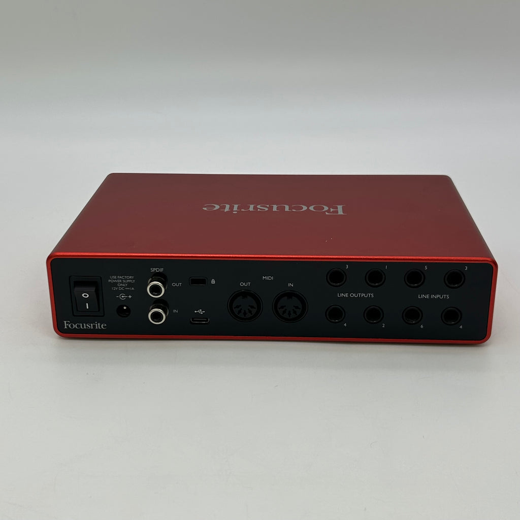 Focusrite Scarlett 8i6 3rd Gen USB Audio Interface