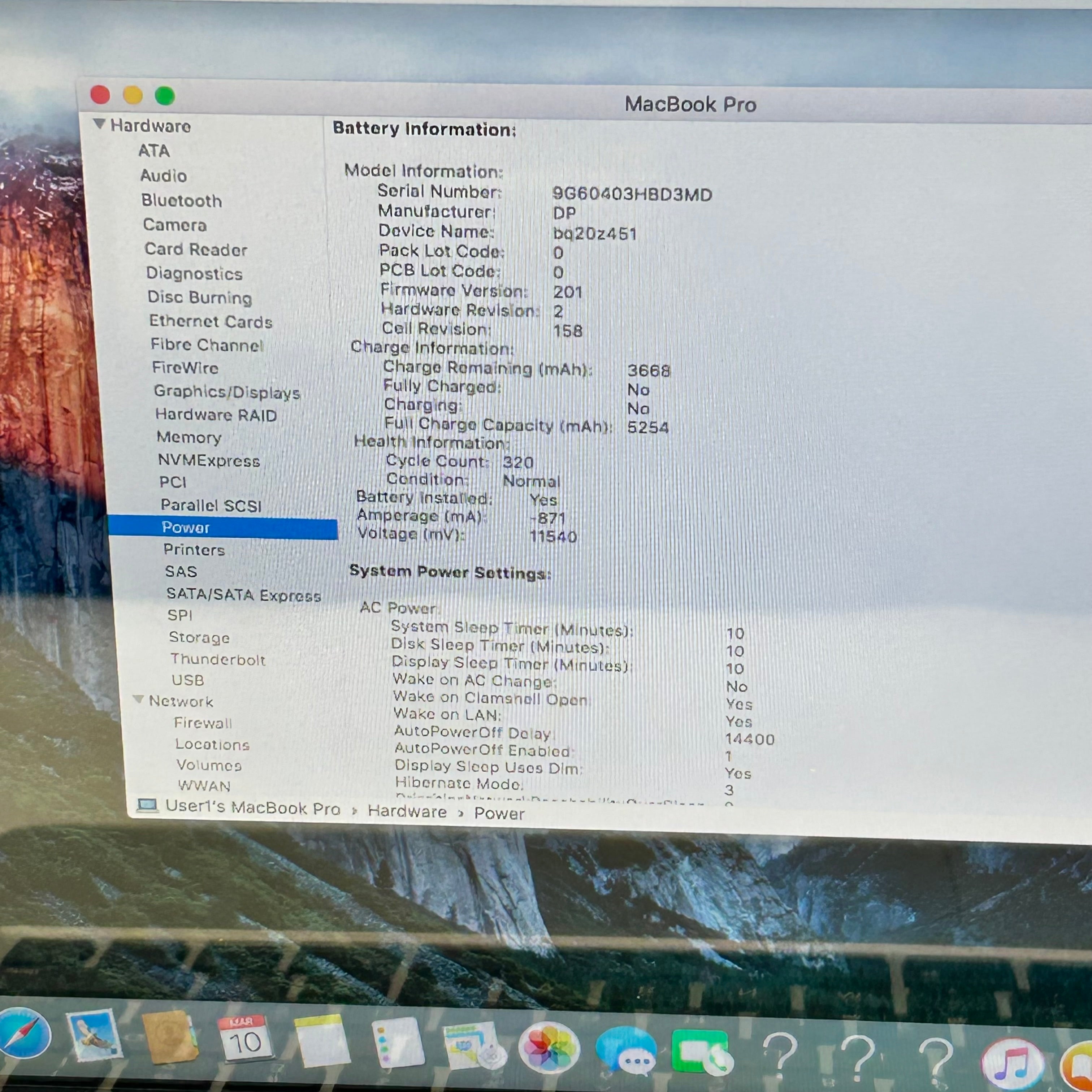 Apple MacBook Pro 13" A1278 i5 4GB RAM 512GB SSD 2012  - Used