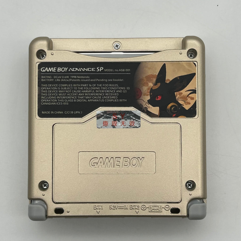 Pokémon Umbreon Nintendo Game Boy Advance GBA SP IPS v2 System 10 level AGS 101