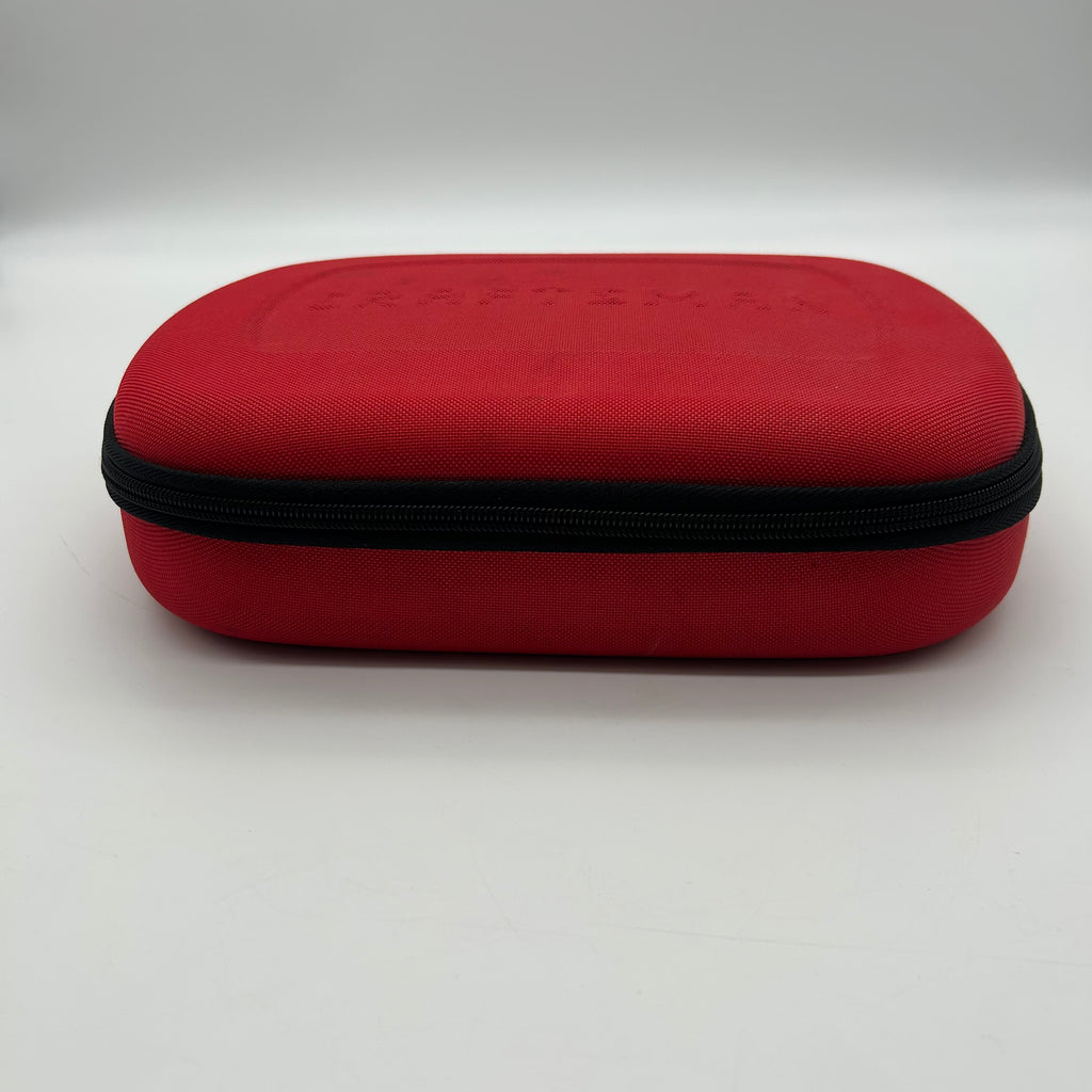 CRAFTSMAN 4-in-1 Level with Laser Trac in Red Zippered Case - UNTESTED