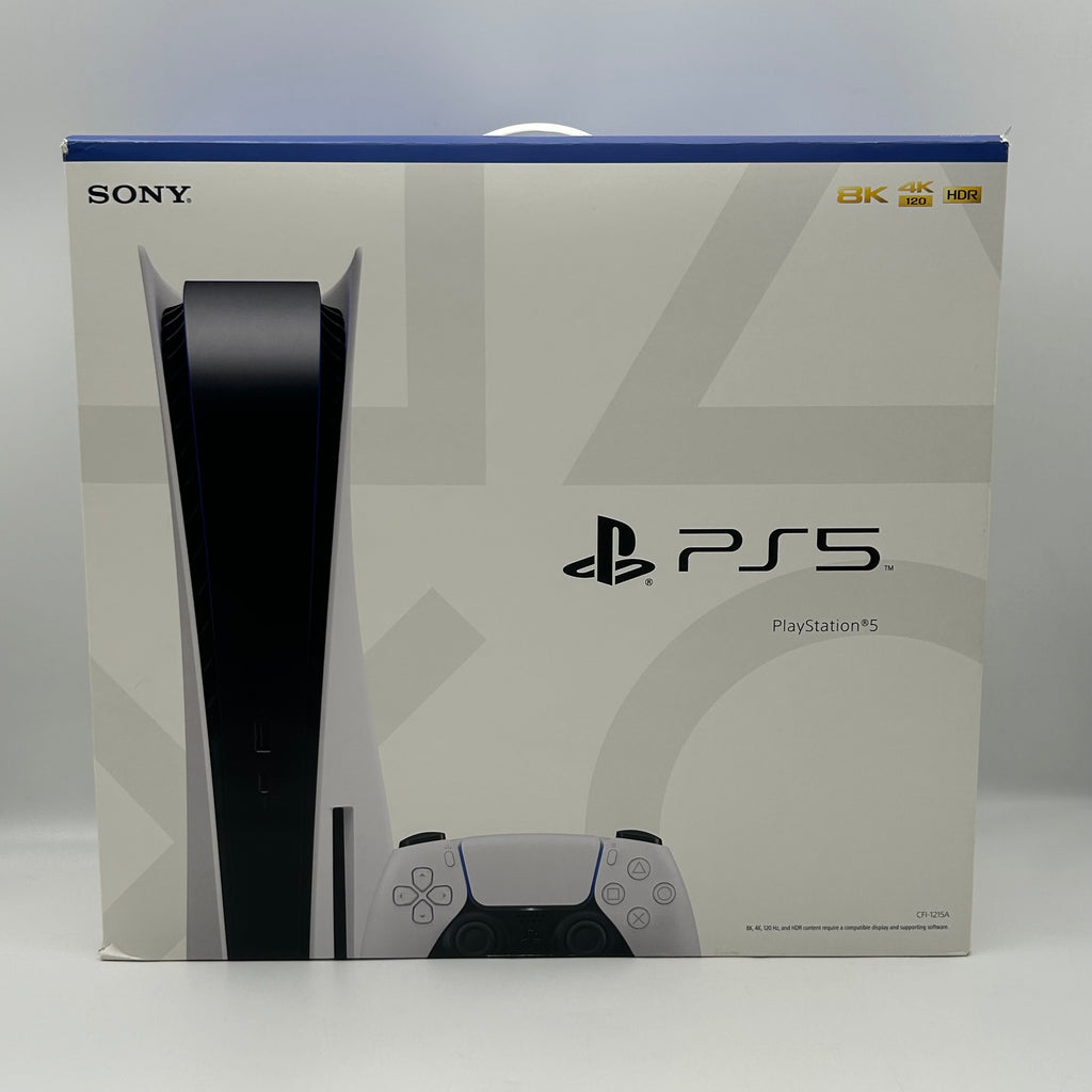 Sony PlayStation 5 PS5 Disc Console 825GB CFI-1215A w/ DualSense Box Bundle