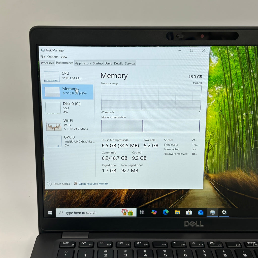 Dell Latitude 5400 14-inch Laptop i5-8365U 16GB RAM 256GB SSD